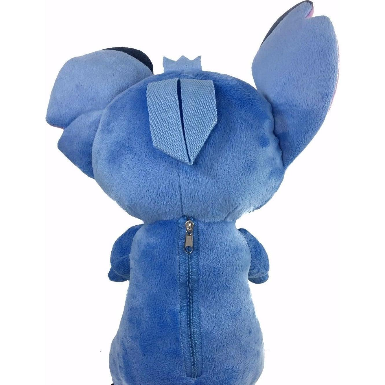 Bolsa de Peluche Lilo y Stitch Jumbo Ruz 40.6x10.2x12.7cm - Azul