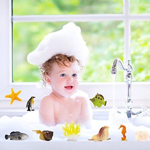 Juego de 60 Figuras de Animales Marinos Kimicare - Juguetes Educativos