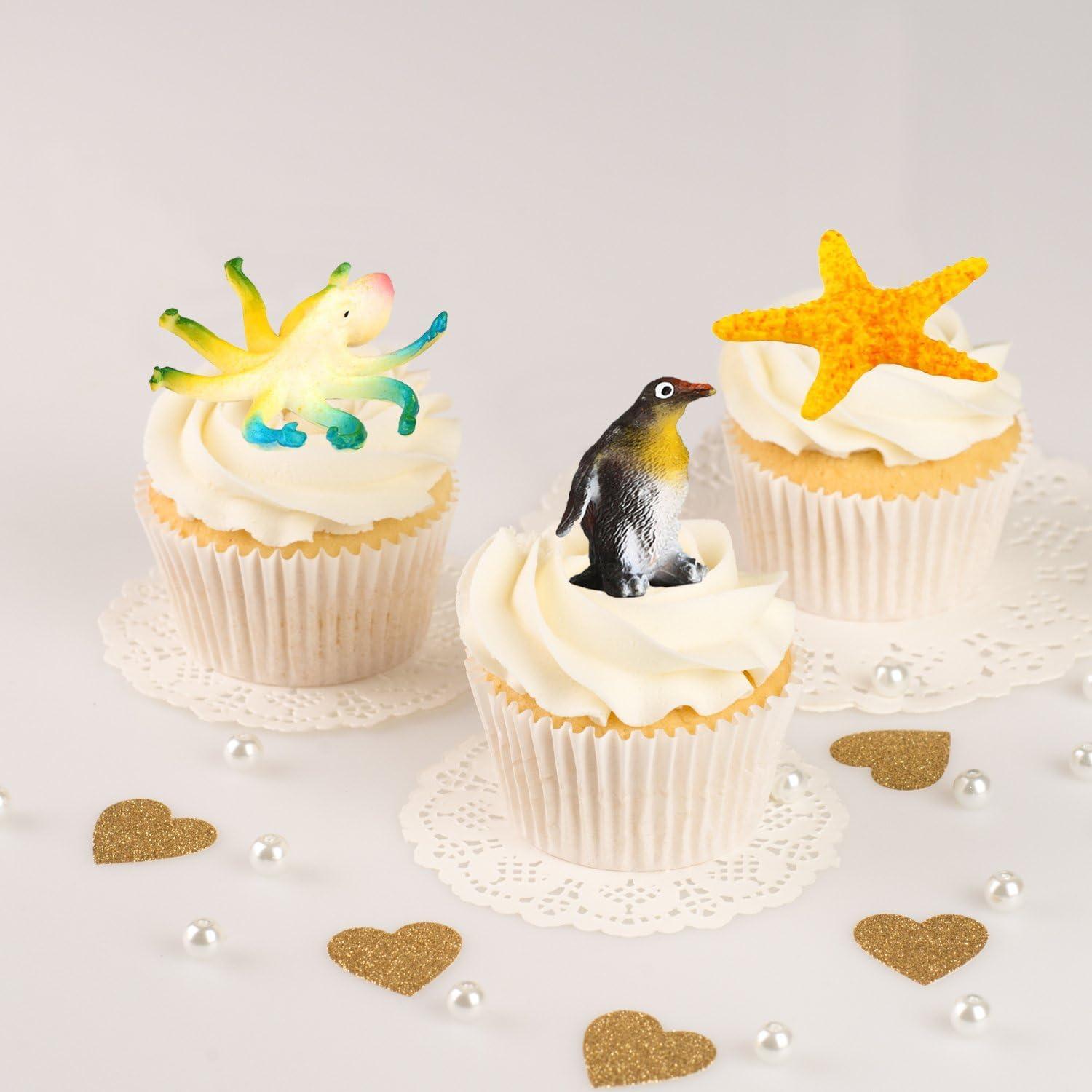 Juego de 60 Figuras de Animales Marinos Kimicare - Juguetes Educativos