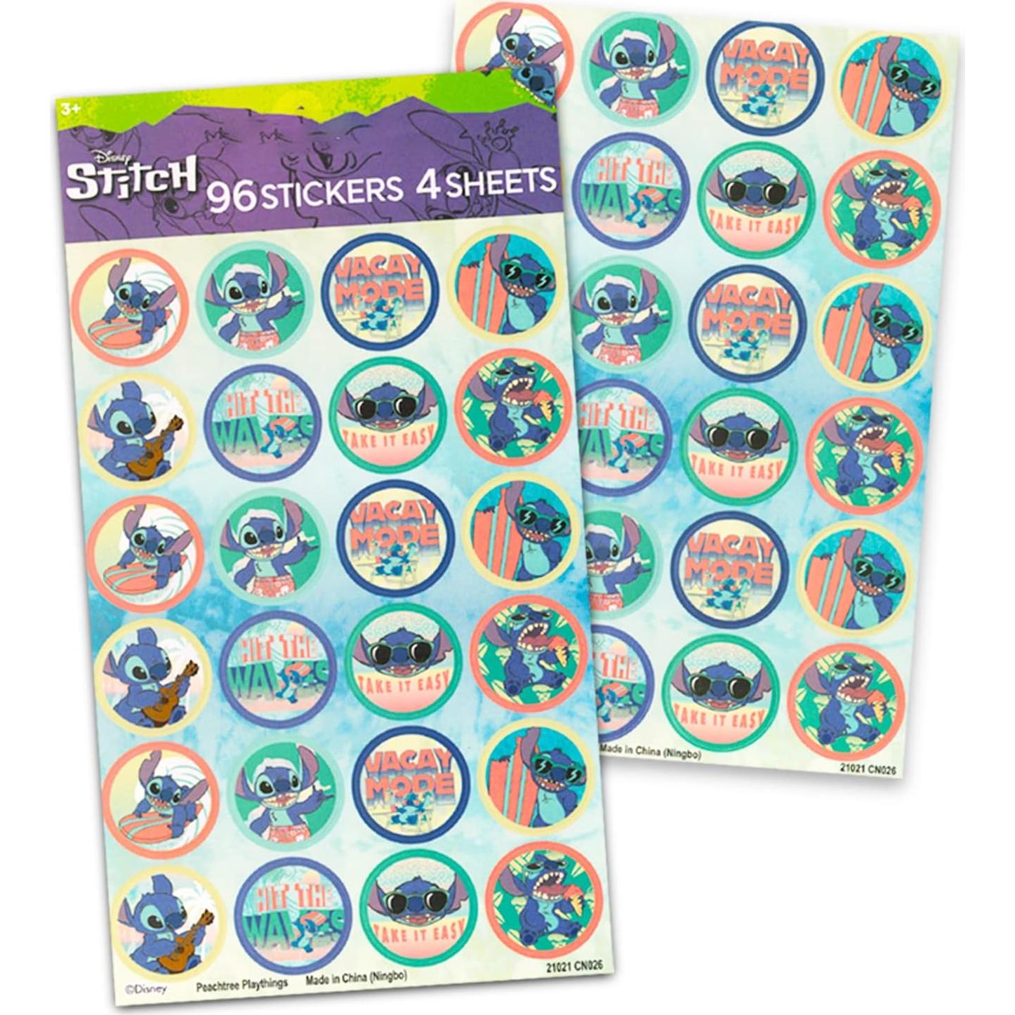 Stitch Cosmetic Set for Girls ~ Lilo and Stitch Dress Up Party Supplies with Stitch Makeup, Shoulder Bag, Stickers and More | Stitch Pretend Play