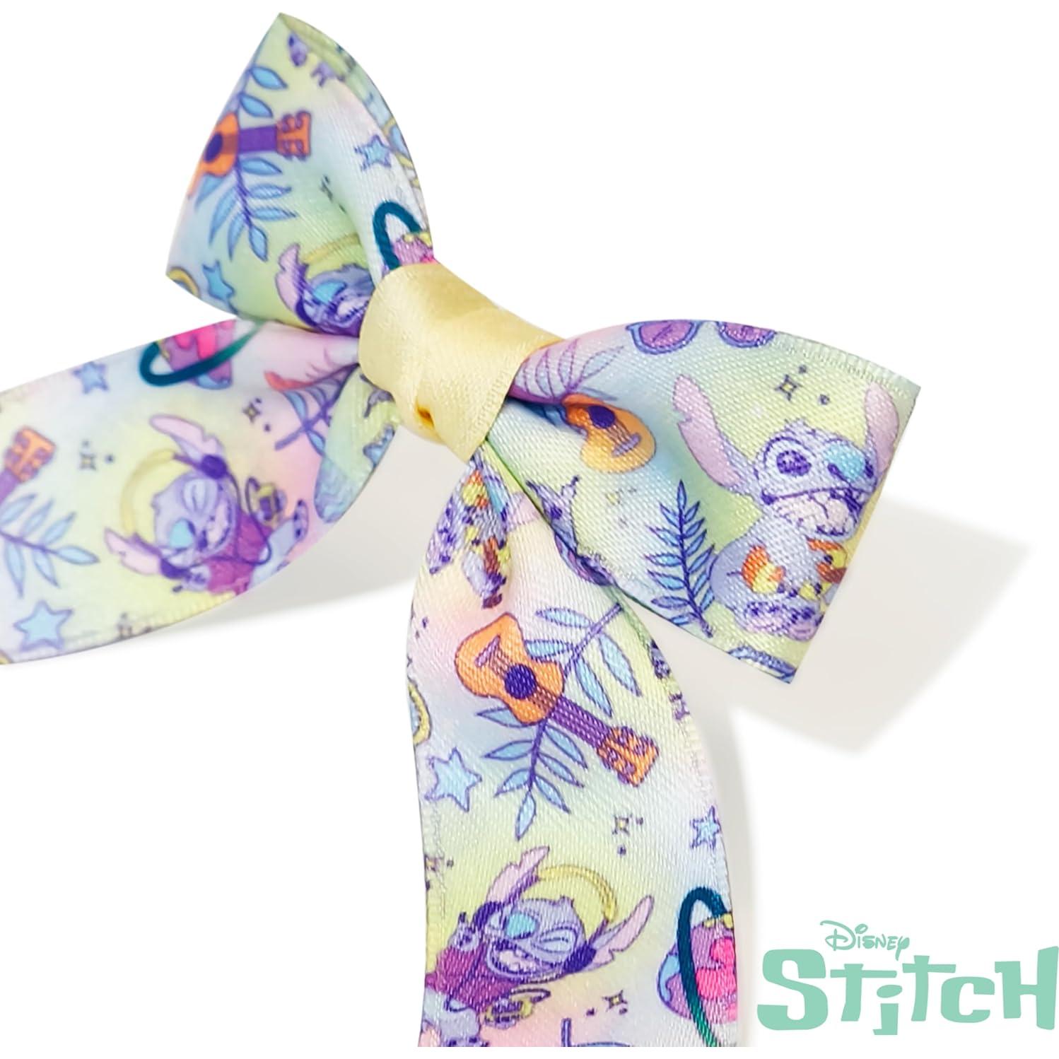 Conjunto de Lazos de Cola Larga LUV HER para Niñas - 7 Clips de Cocodrilo