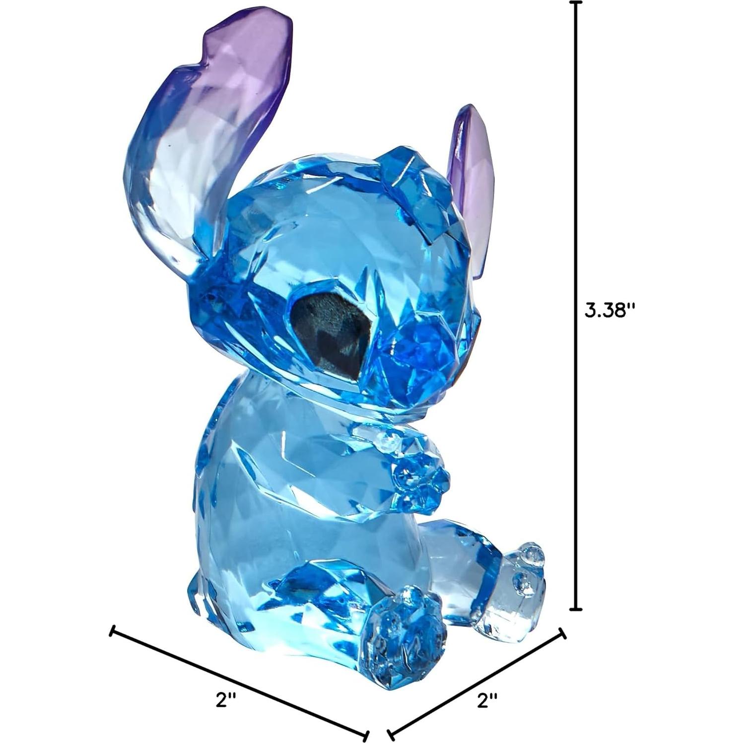 Figurita Enesco Disney Facets Stitch 8.9 cm Acrílico Brillante