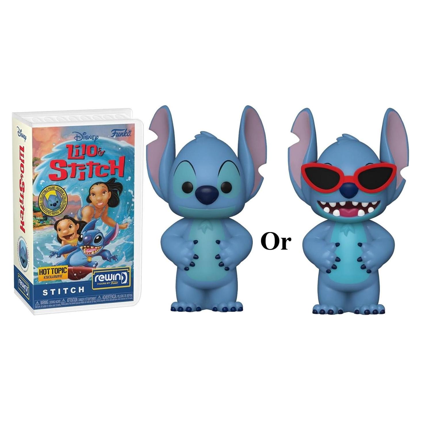 Figura de Vinilo Pop! Disney Lilo y Stitch - Stitch Rewind