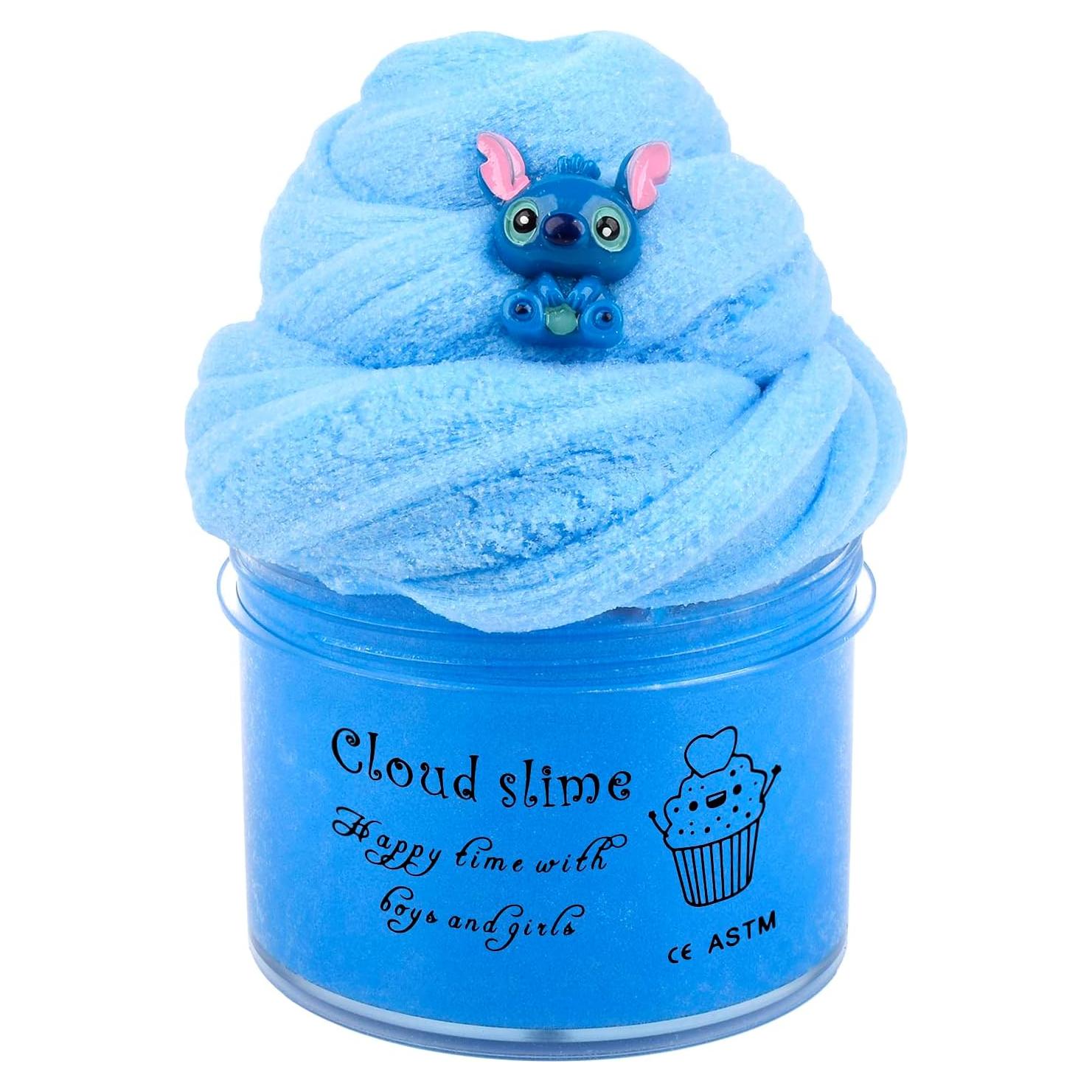 Slime Nube Azul 200ML - Juguete Aromatizado No Pegajoso