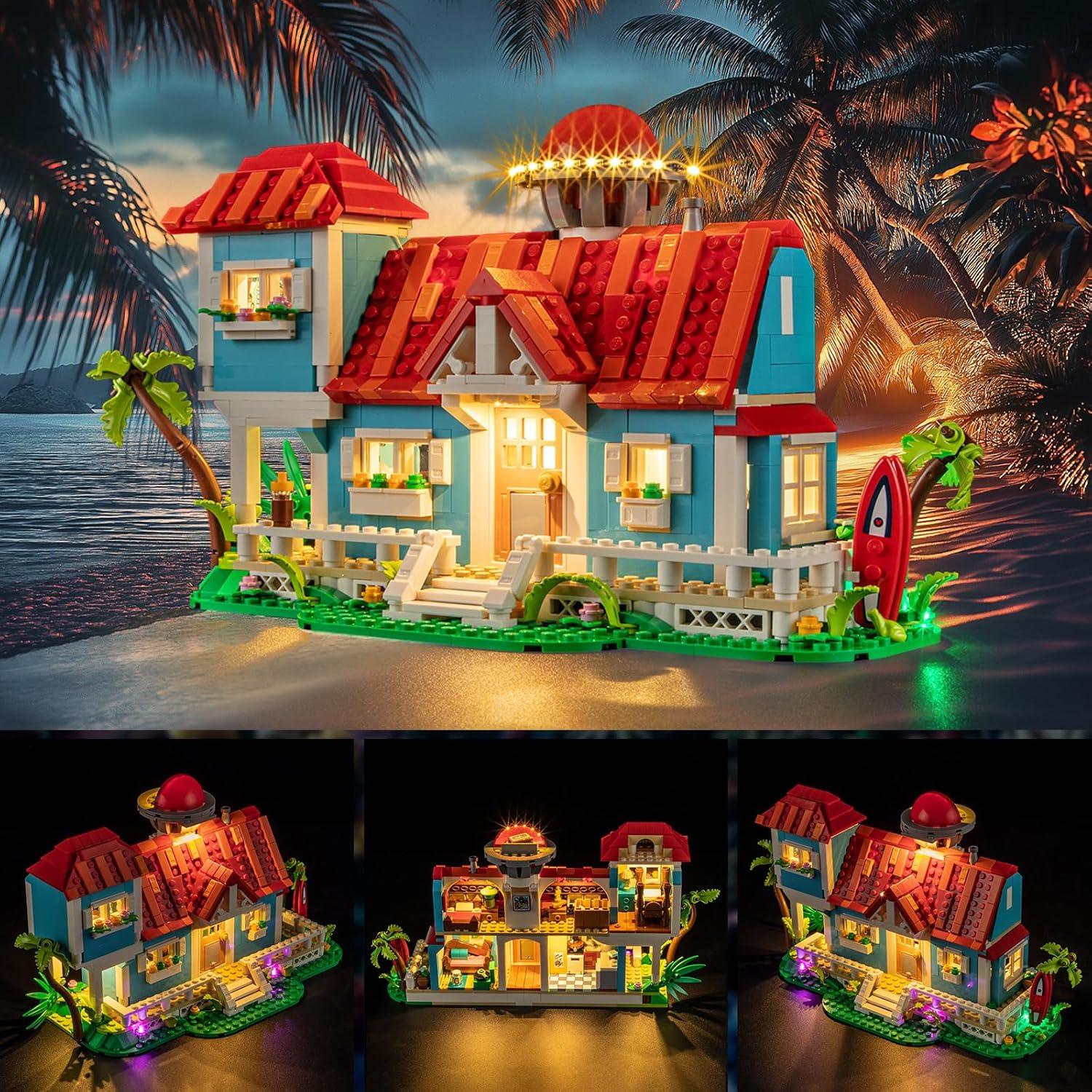 Kit de Luz LED YEABRICKS para LEGO 43268 Lilo y Stitch