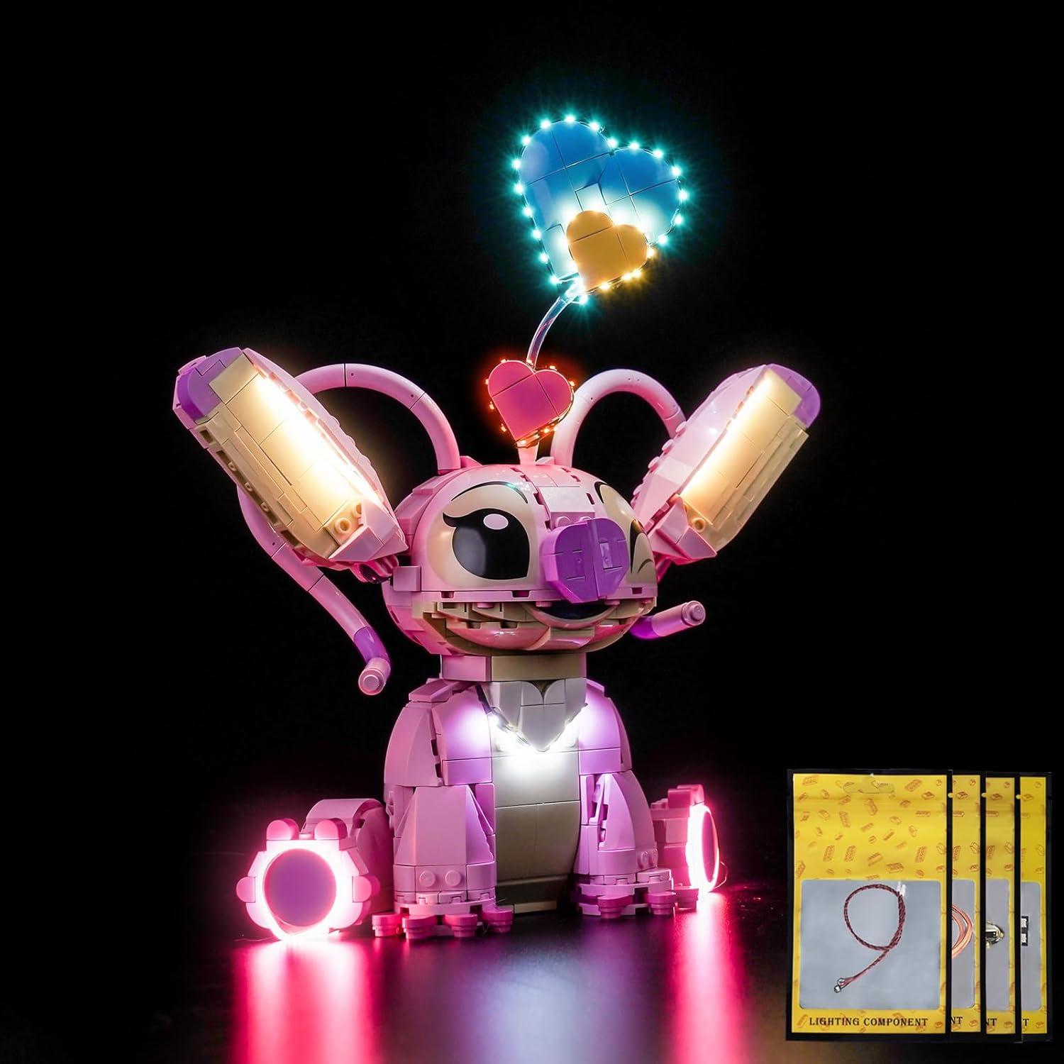 Kit de Luz LED Hilighting para Lego Lilo y Stitch - Fácil Instalación