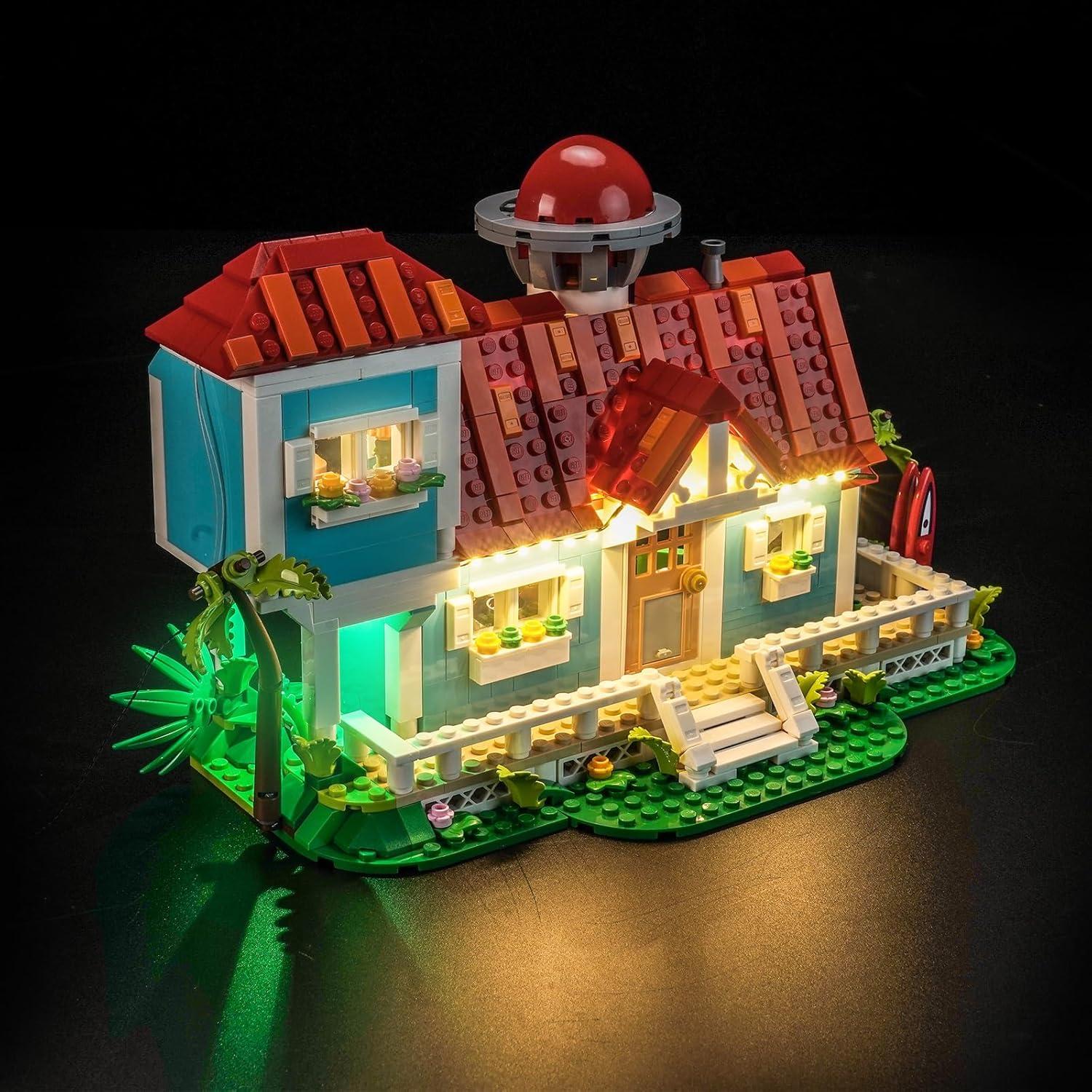 Iluminación LED Brickshining para Lego Lilo y Stitch 43268