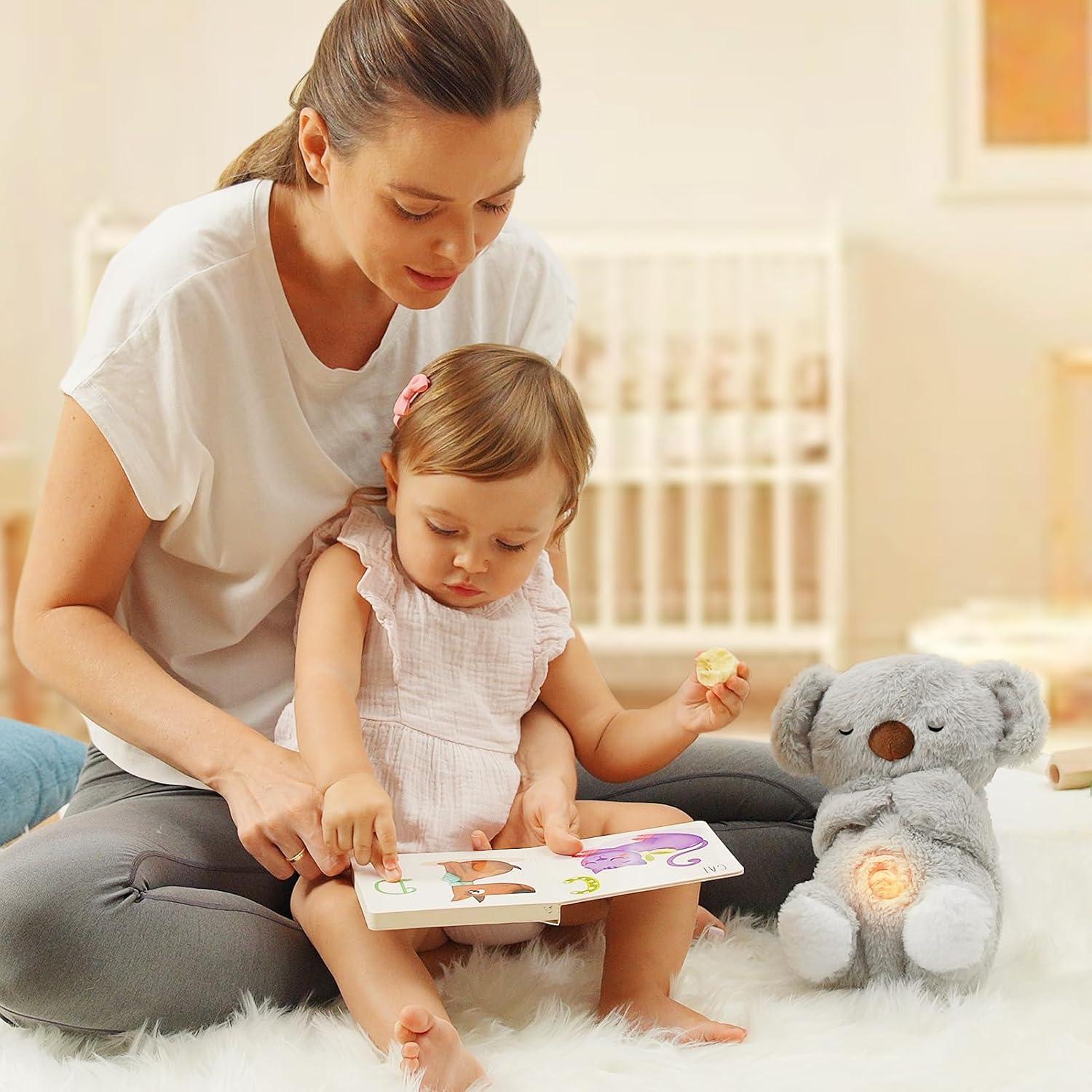 Soothe Koala Peluche Calmante para Bebés con Música y Luz
