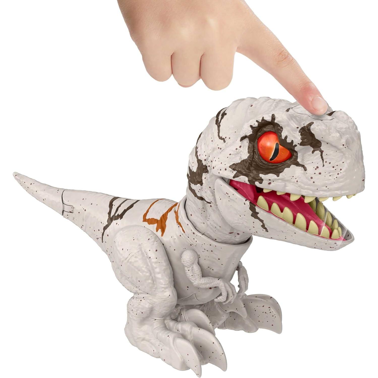 Figura de acción Atrociraptor Ghost Mattel 17.78 cm sonido