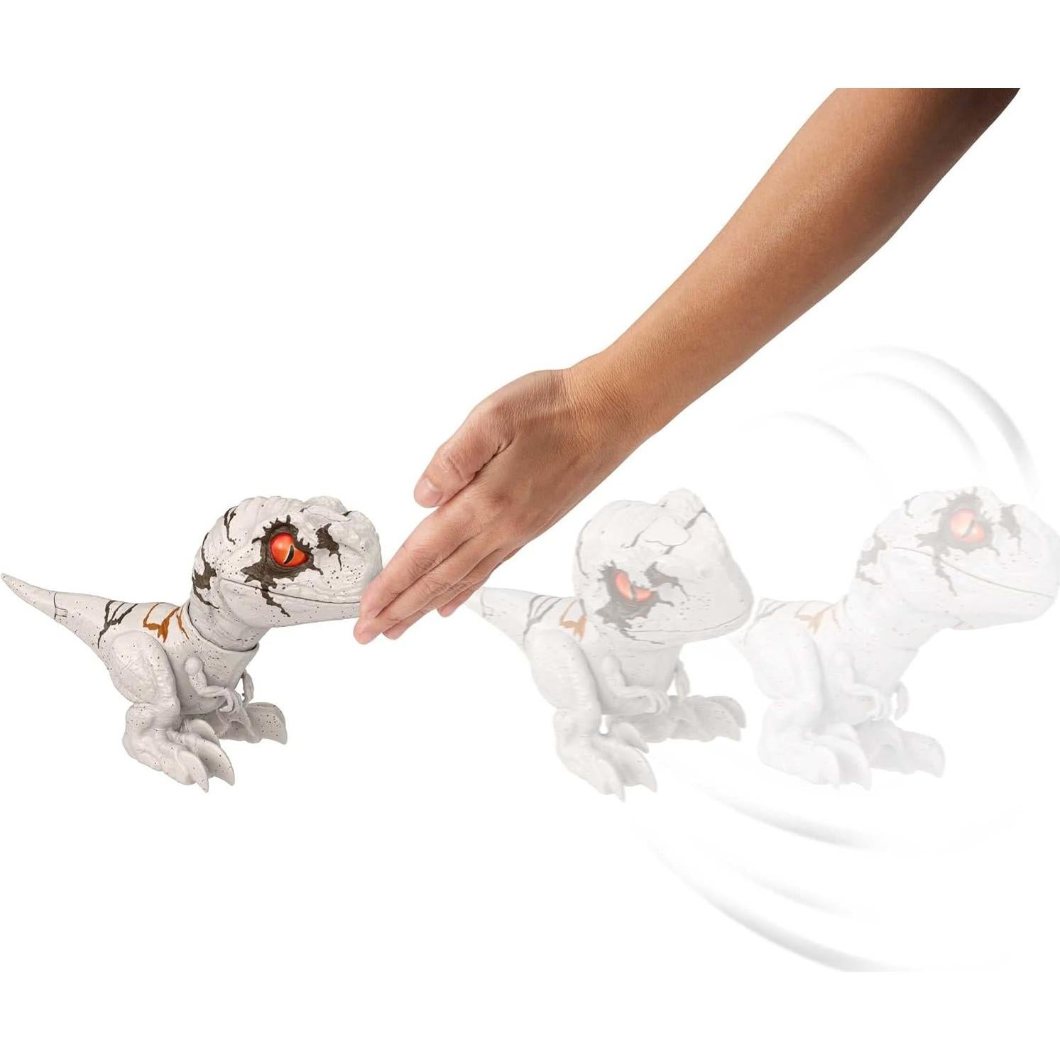 Figura de acción Atrociraptor Ghost Mattel 17.78 cm sonido