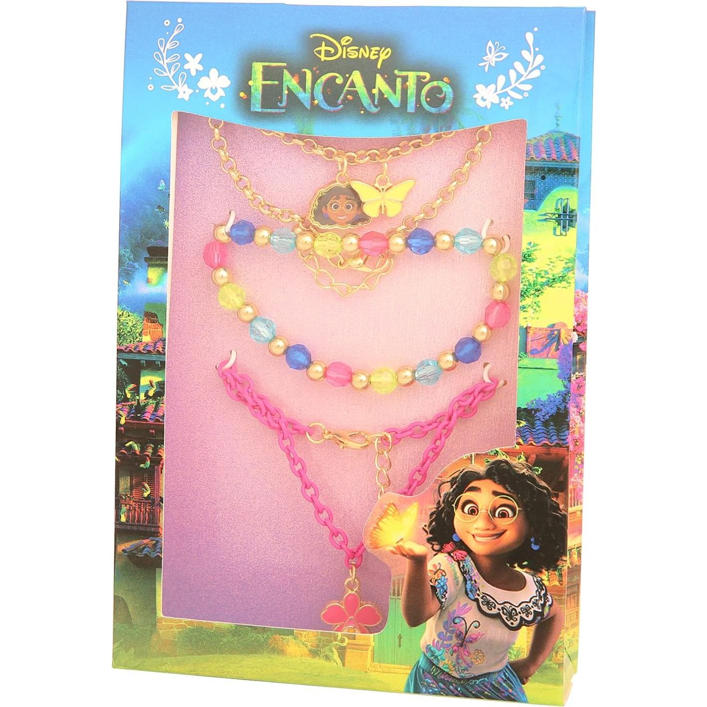 Conjunto de Pulseras Disney Encanto - 3 Pulseras Ajustables