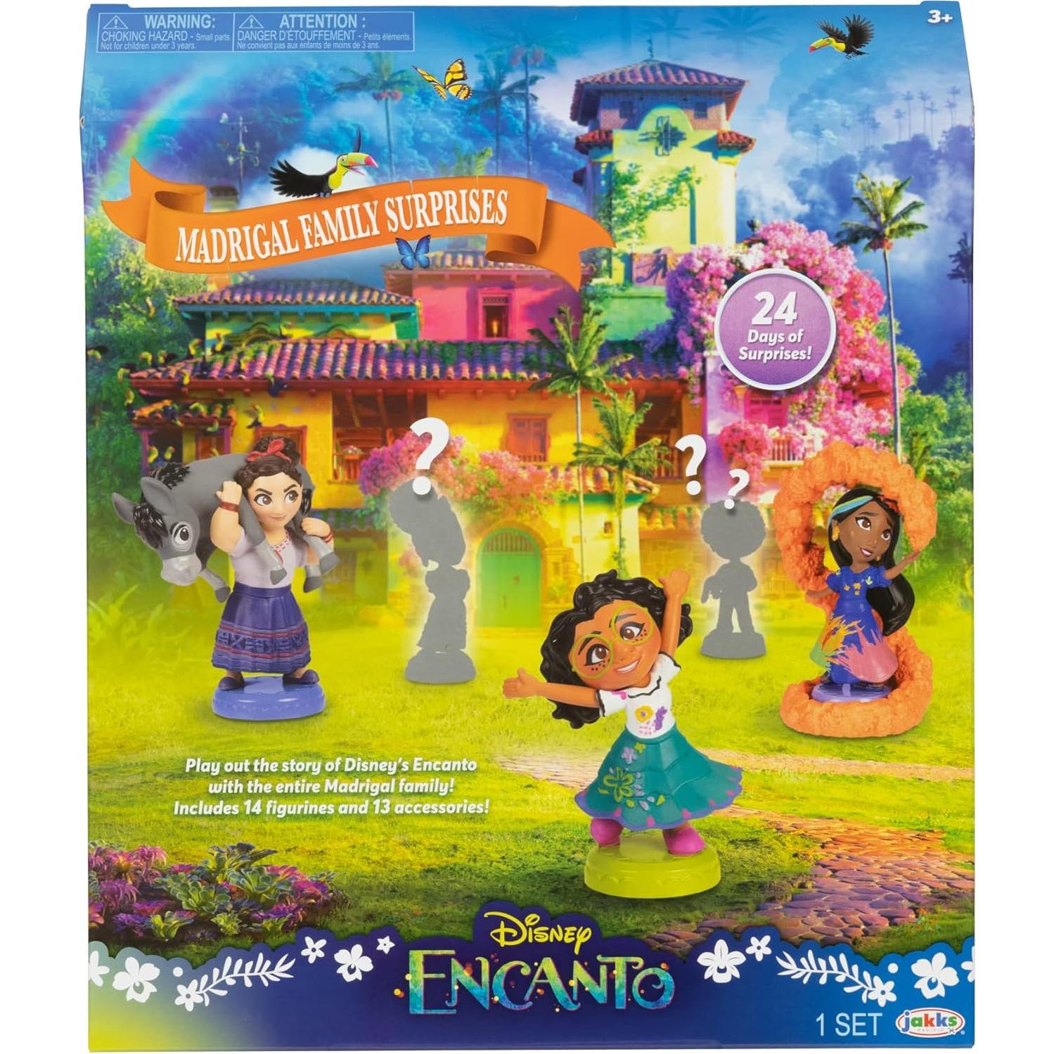 Calendario de Adviento Encanto Disney Jakks Pacific 14 Figuras