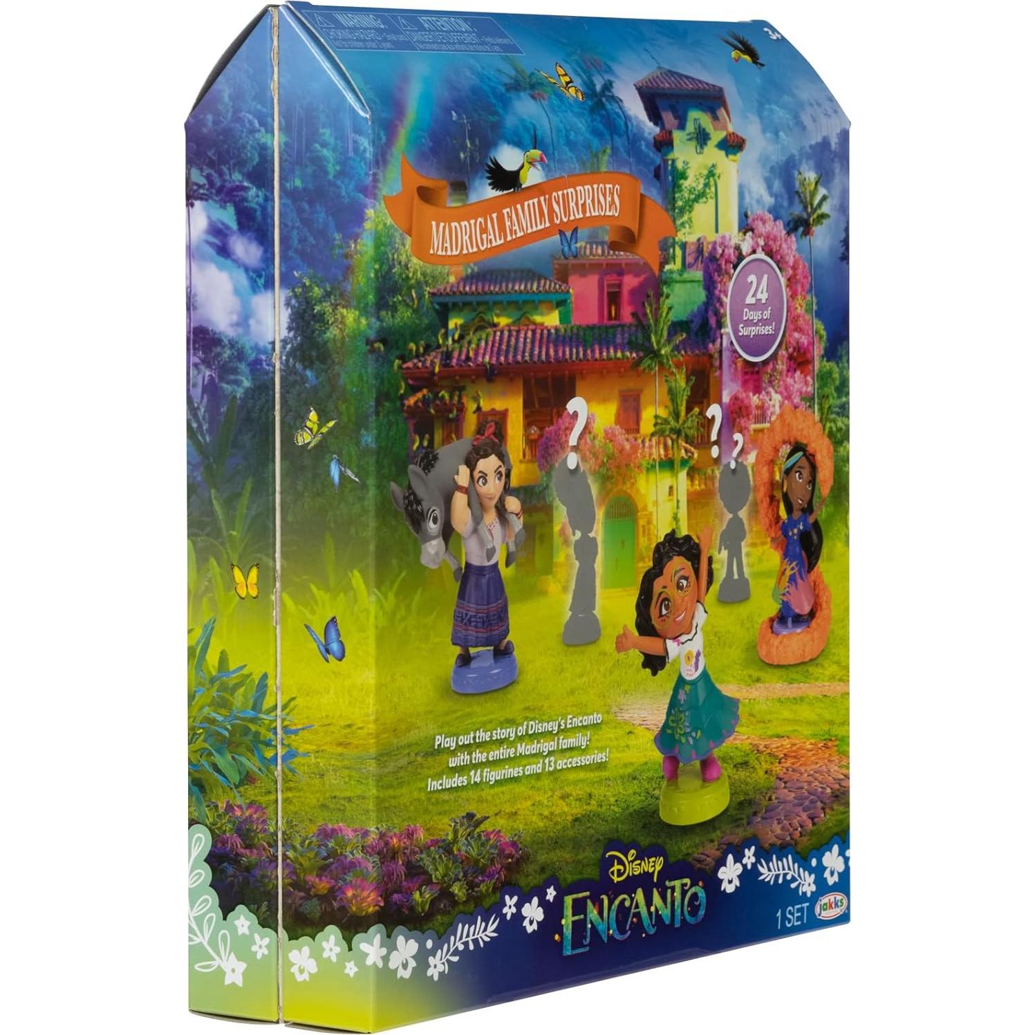 Calendario de Adviento Encanto Disney Jakks Pacific 14 Figuras