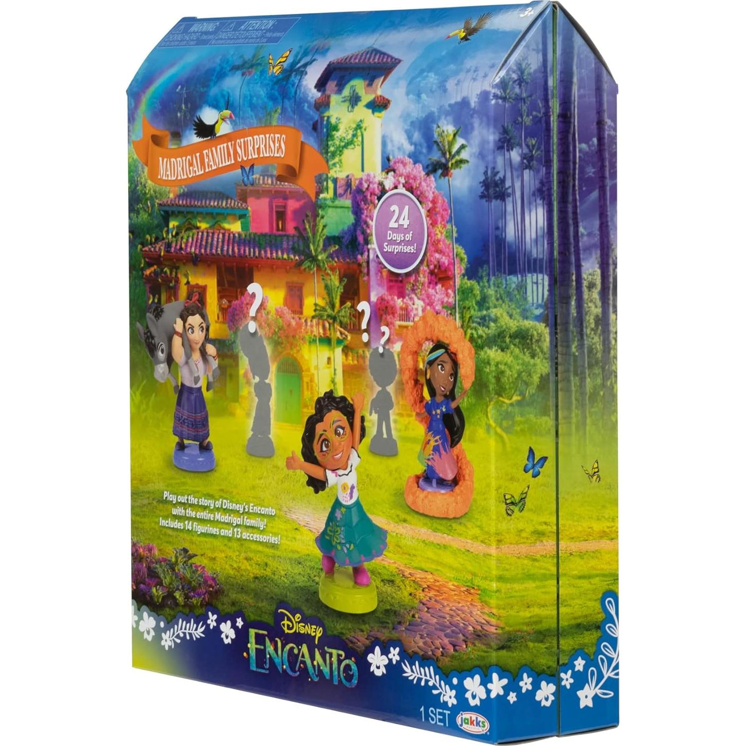Calendario de Adviento Encanto Disney Jakks Pacific 14 Figuras