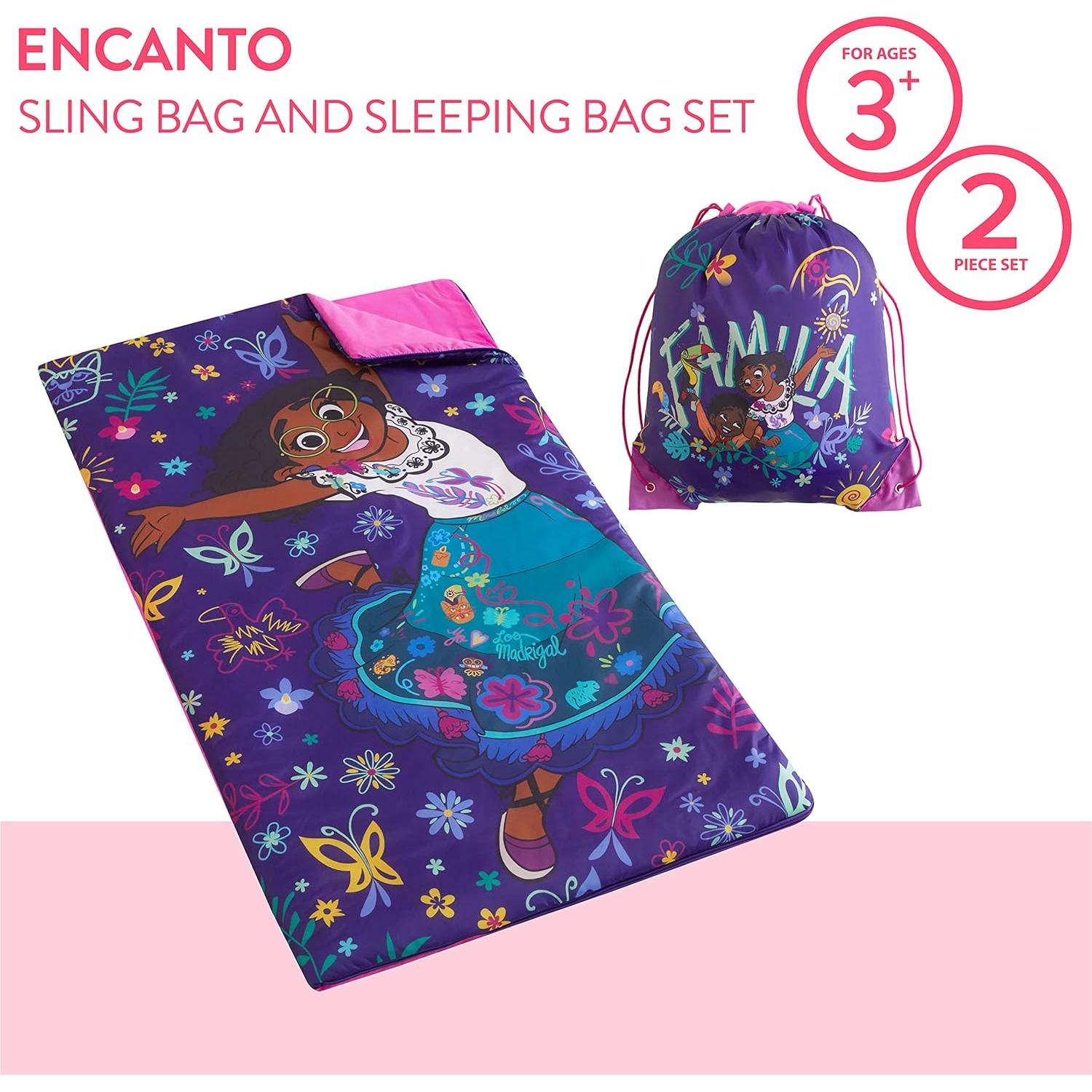 Juego de Bolsa de Dormir Idea Nuova Disney Encanto 132x76cm