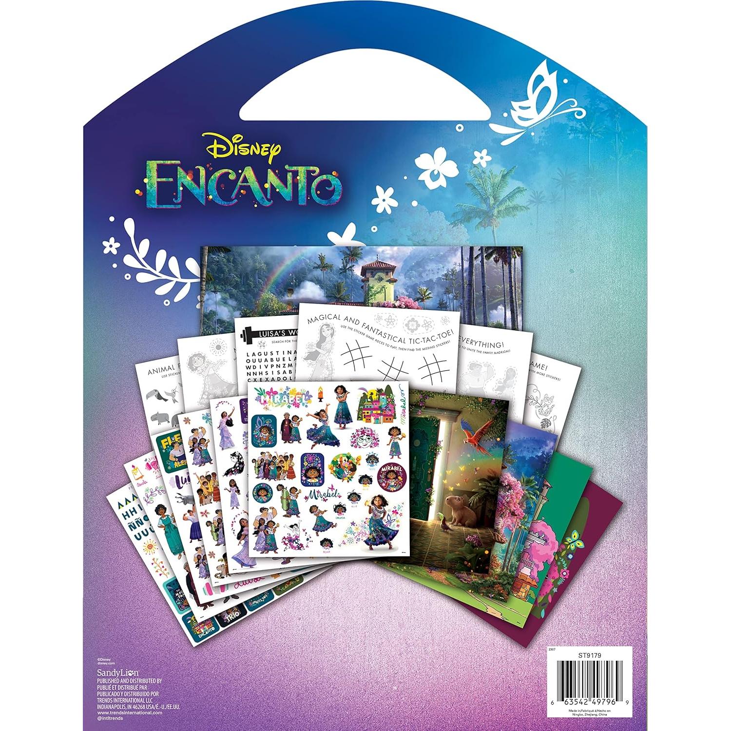 Set de Pegatinas Disney Encanto Trends International 75 Piezas