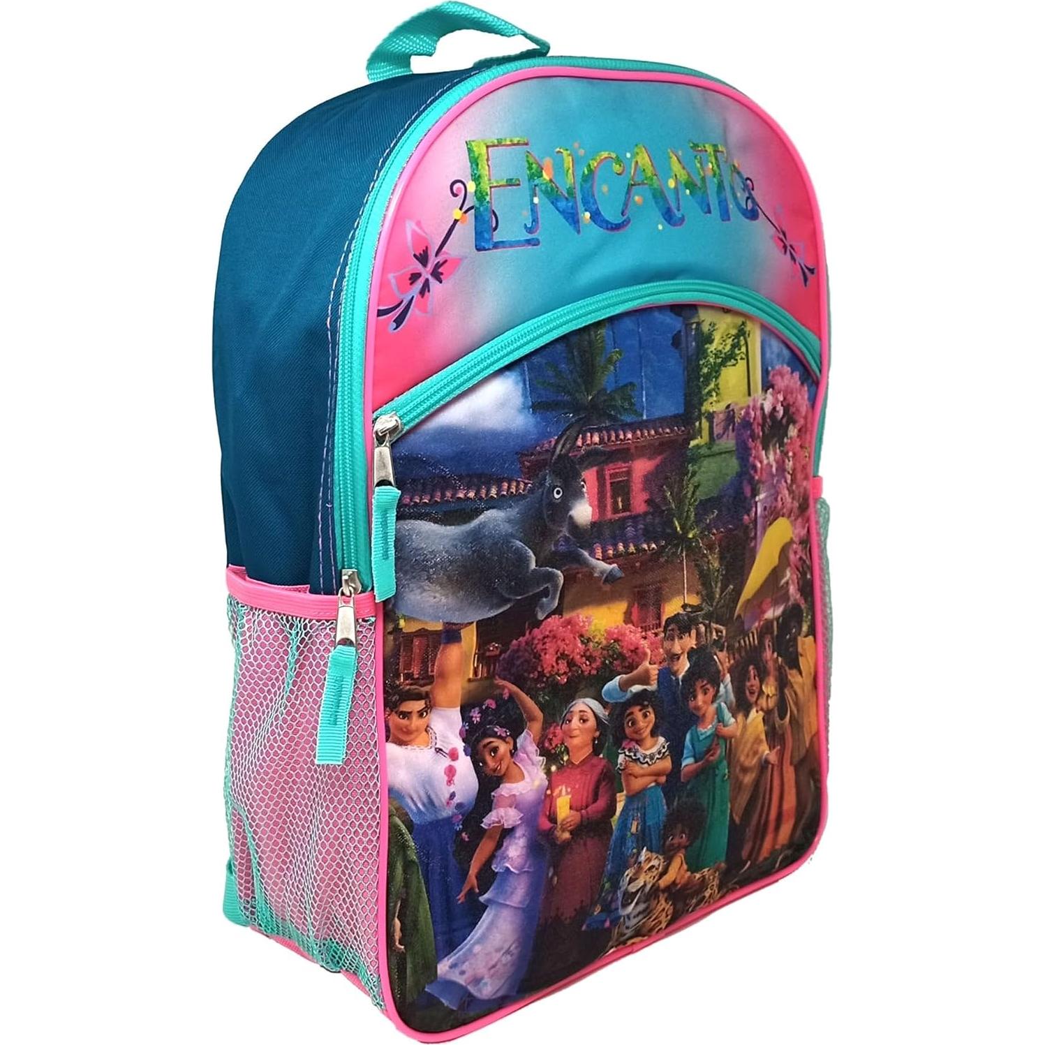 Mochila Fast Forward Encanto 40.6 cm Multicolor con Bolsillo Frontal