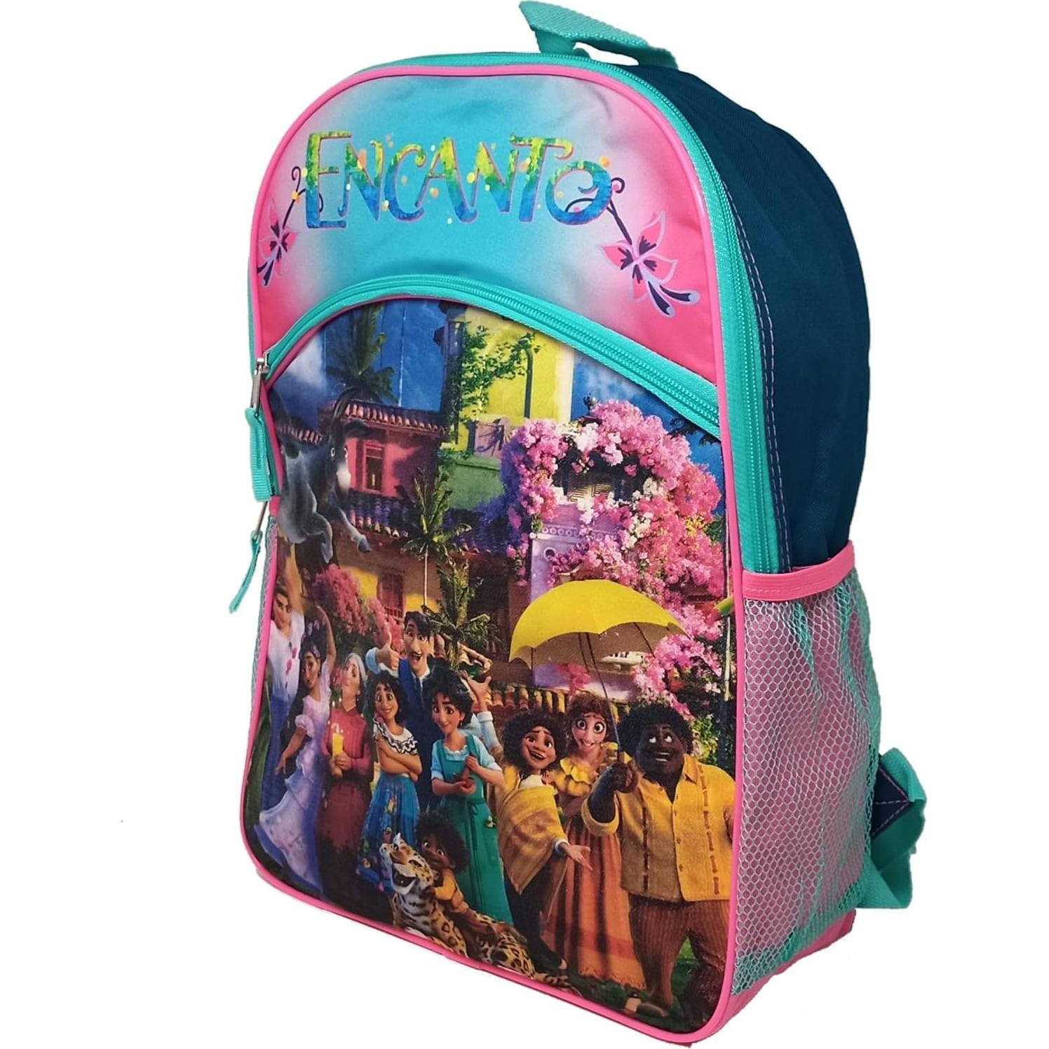 Mochila Fast Forward Encanto 40.6 cm Multicolor con Bolsillo Frontal