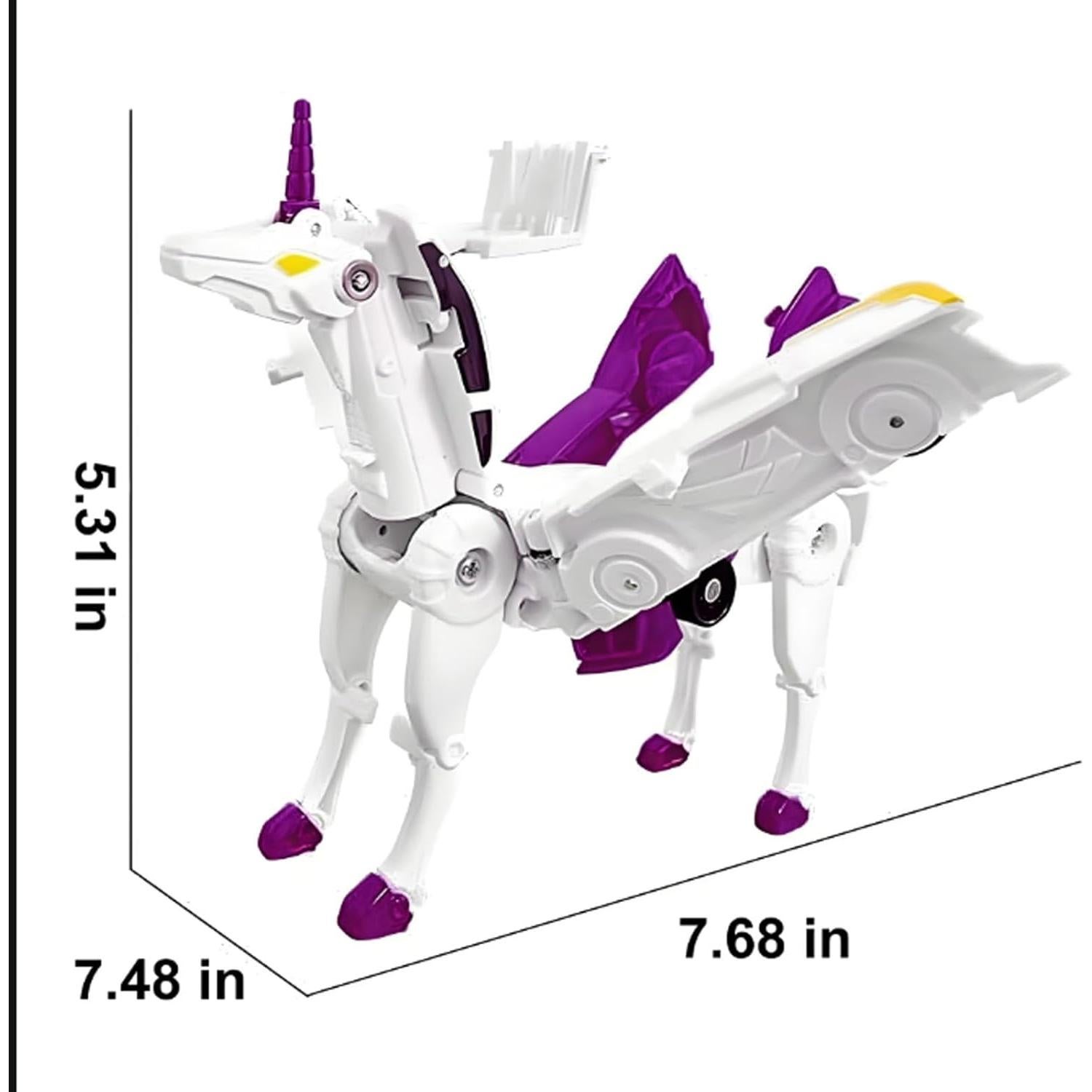 Coche Unicornio Transformador FOTN 25.4x5.08x6.86cm Púrpura