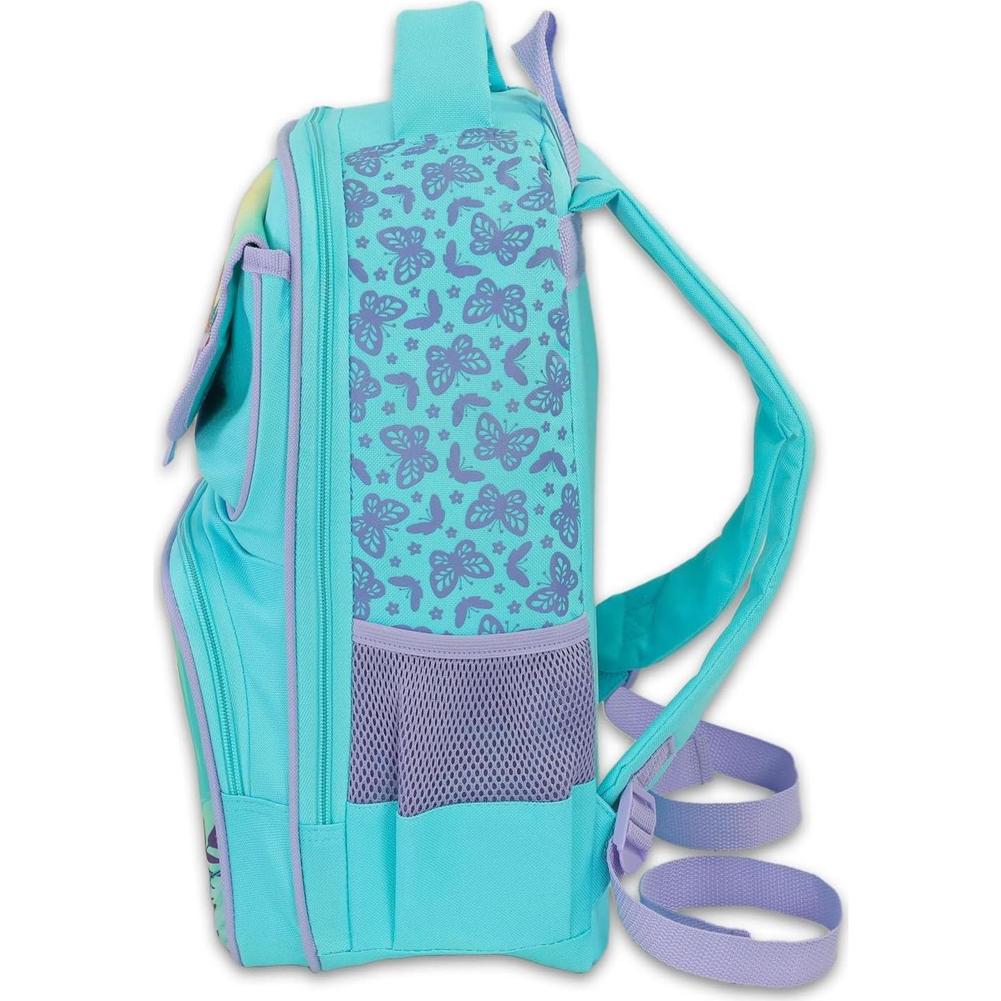 Mochila Escolar Disney Encanto 40.64 cm con Stickers y Botella