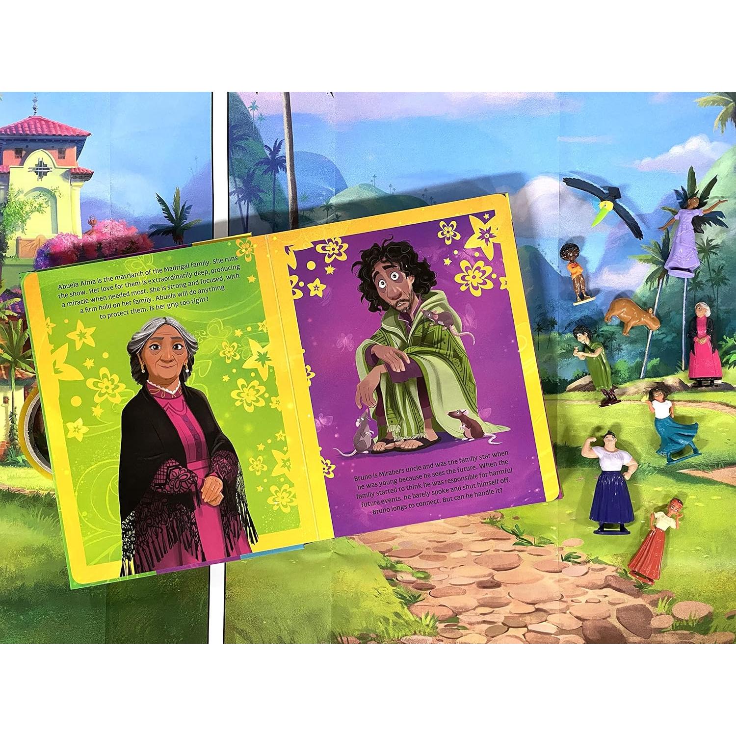Disney Encanto My Busy Books - Storybook, 10 figurines, playmat