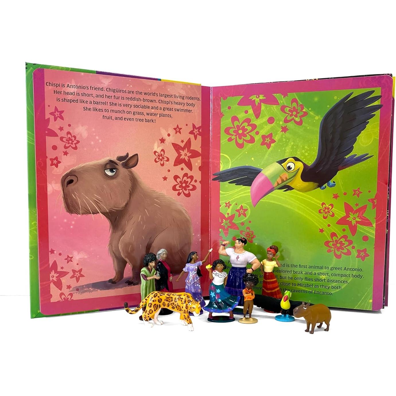 Disney Encanto My Busy Books - Storybook, 10 figurines, playmat