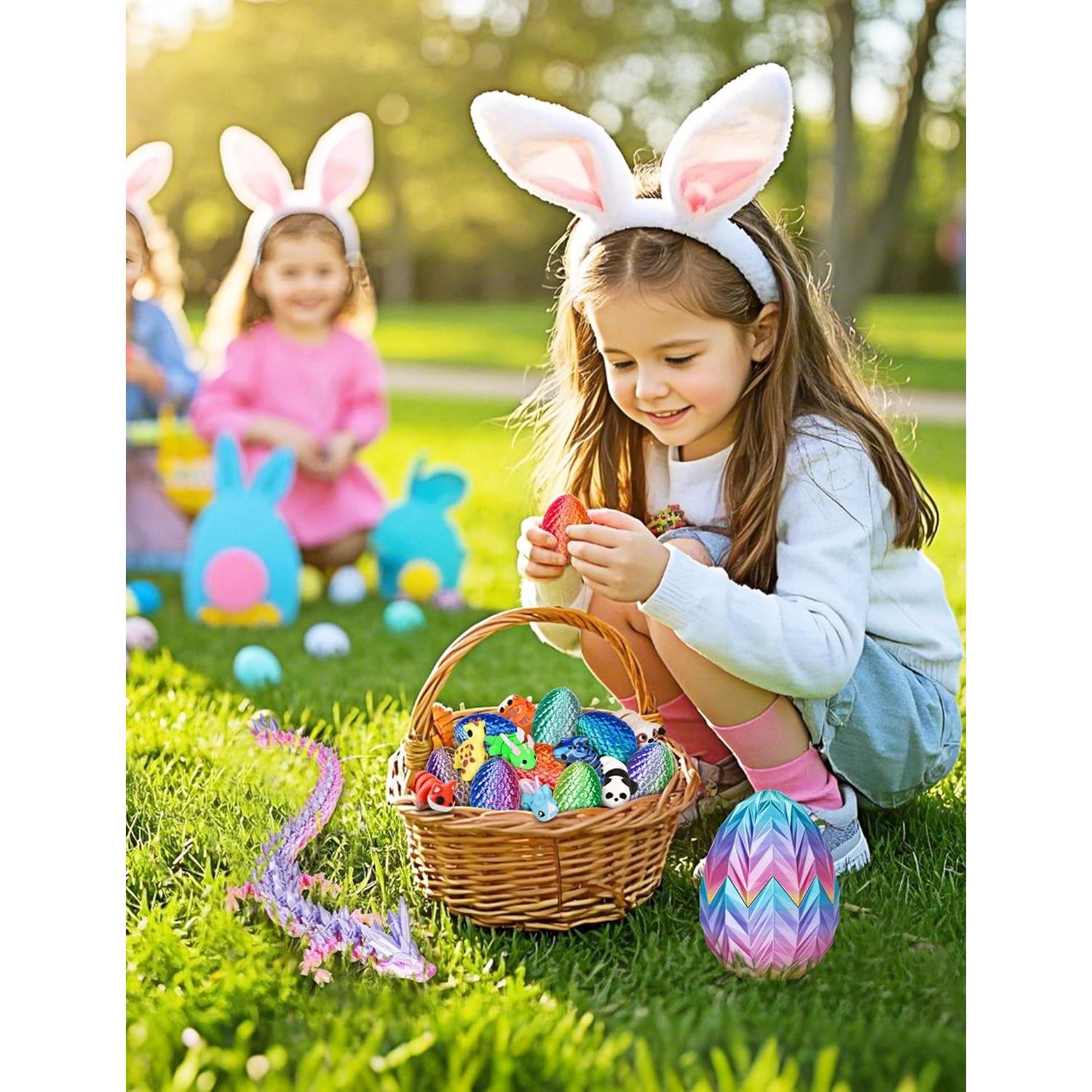 Huevo de Dragón Impreso en 3D Eisfiel - Set de Juguetes 10x10x13 cm