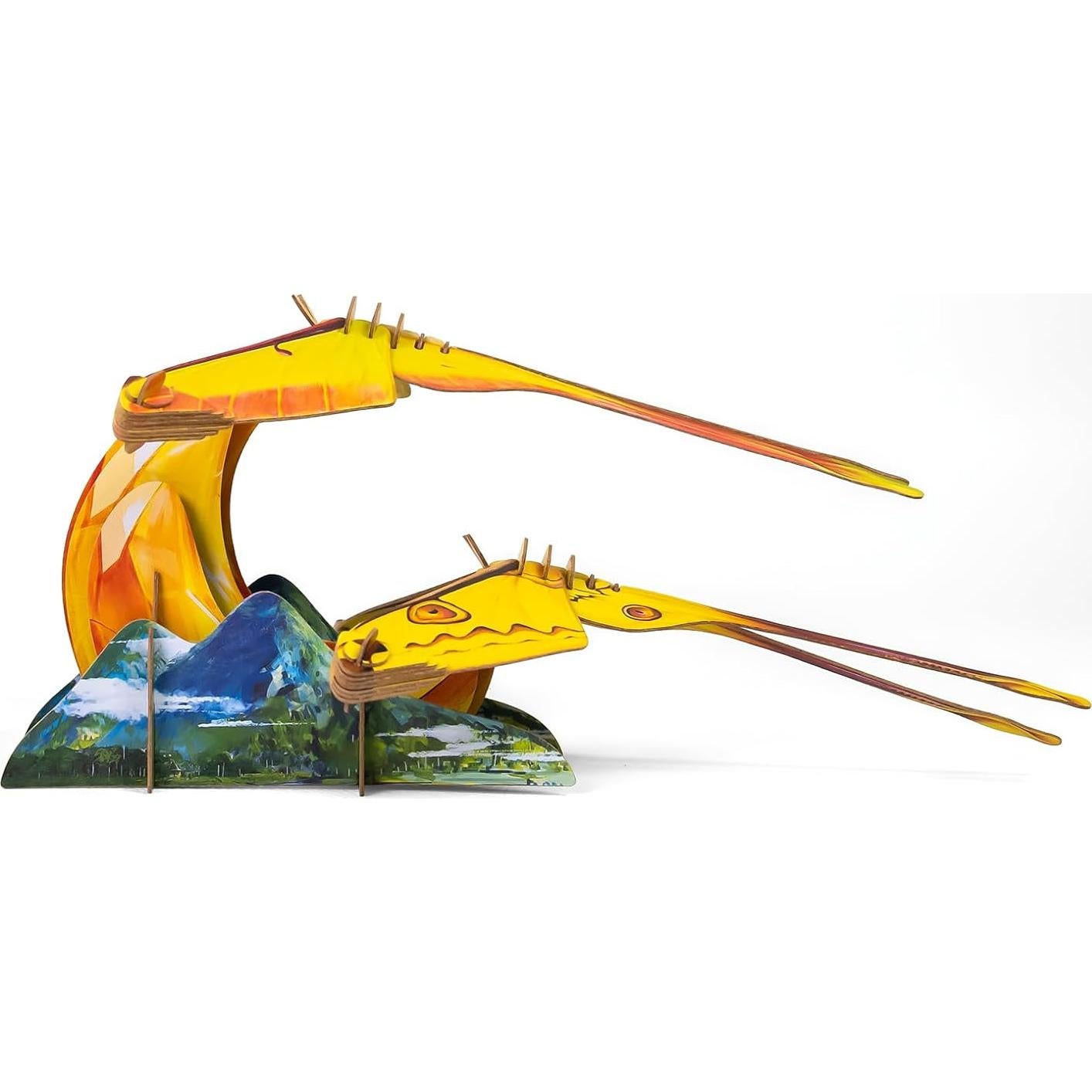 Rompecabezas 3D de Papel Makebug Polilla Actias para Niños 7+