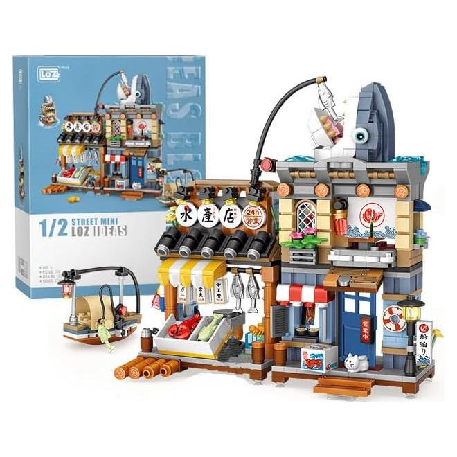 Set de Bloques de Construcción Tienda Acuática ASSTYSXH 790PCS