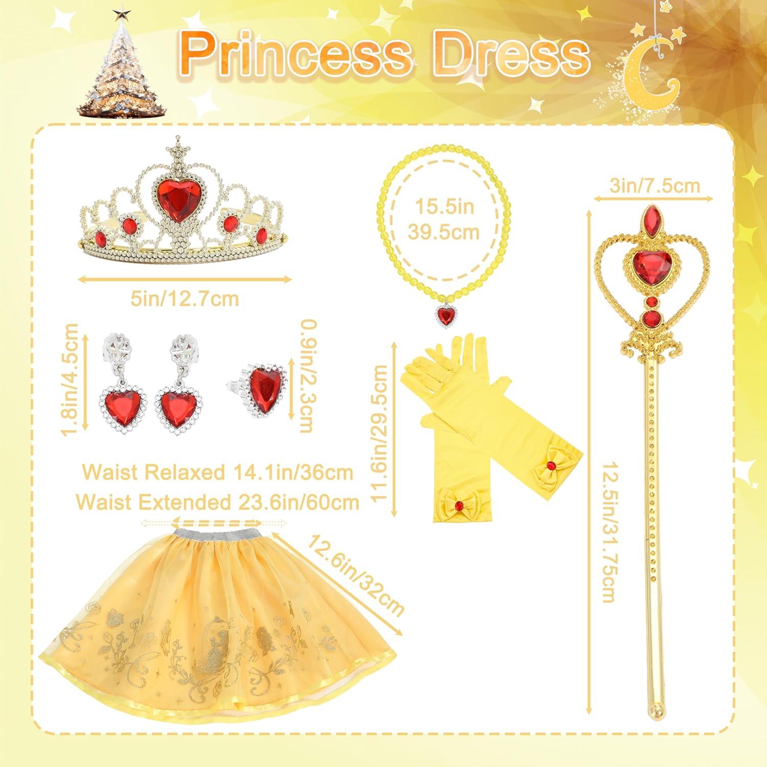 Conjunto de Accesorios de Disfraz Princesa Belle SP Funworld
