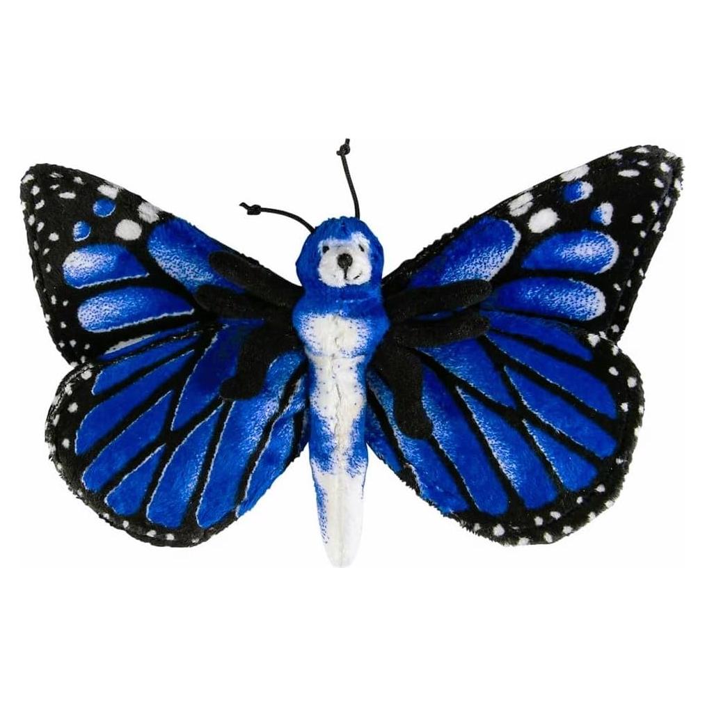 Juguete de Peluche Mariposa Monarca Naranja o Morfo Azul 28 cm