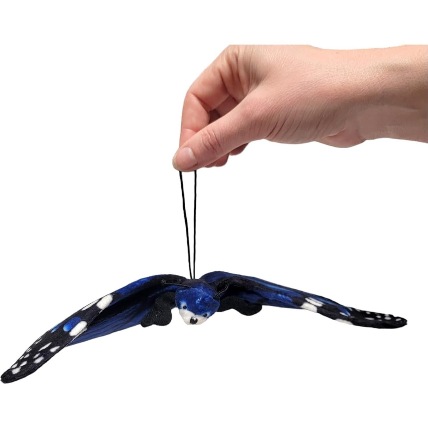 Juguete de Peluche Mariposa Monarca Naranja o Morfo Azul 28 cm