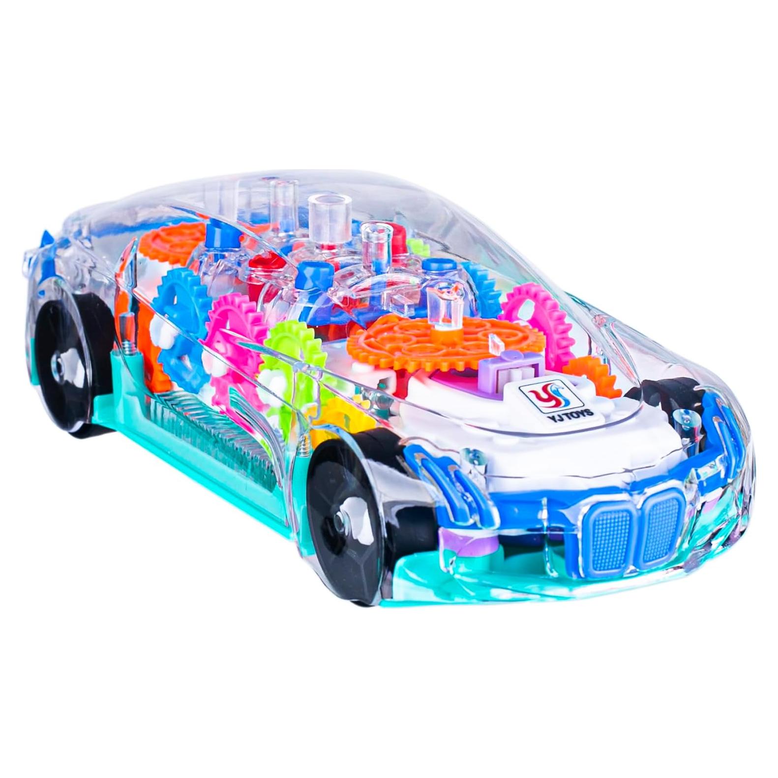 Tren Eléctrico Transparente Berry President con Luces y Música