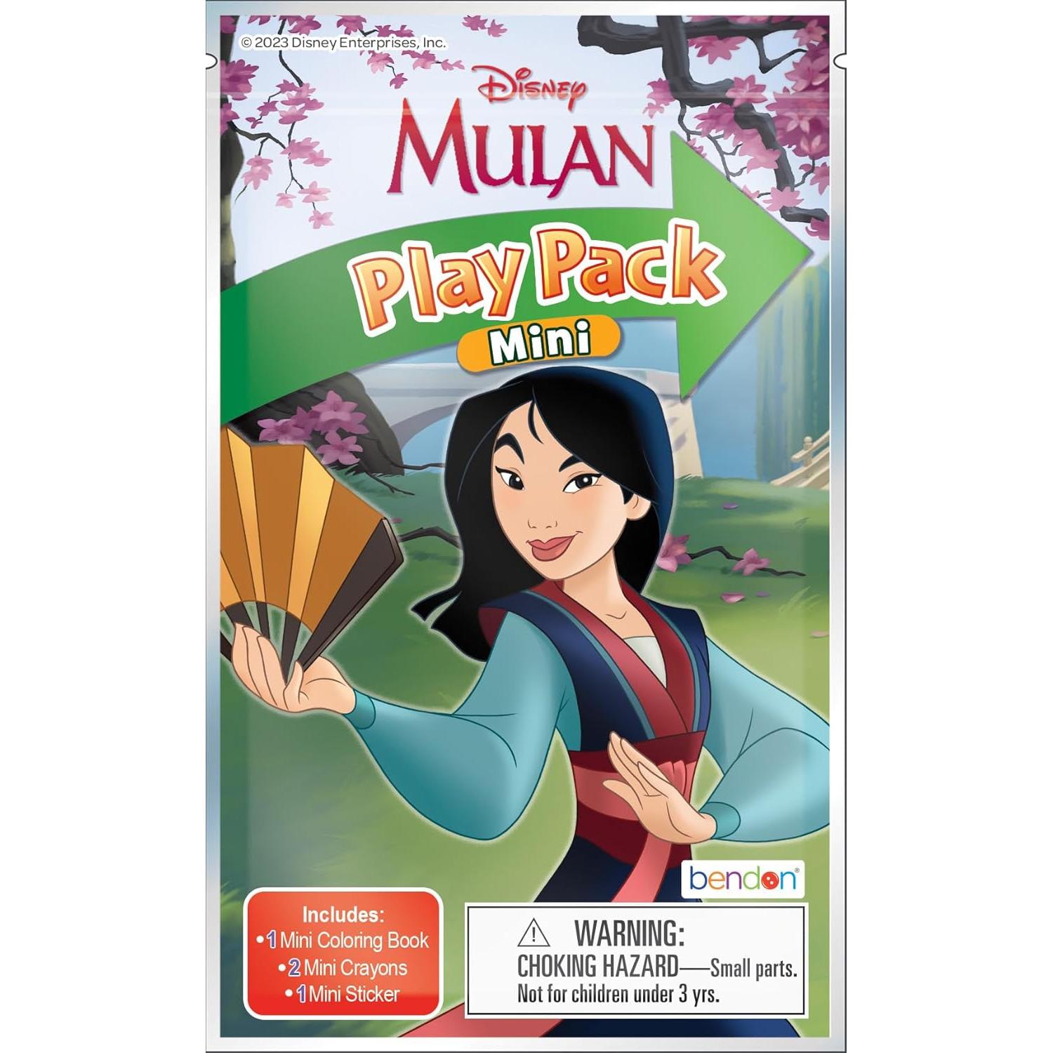 Conjunto de Favoritos de Cumpleaños Mulan - 24 Mini Paquetes