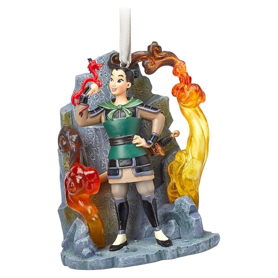 Adorno Navideño Mulan Disney Sketchbook 16.1x13 cm