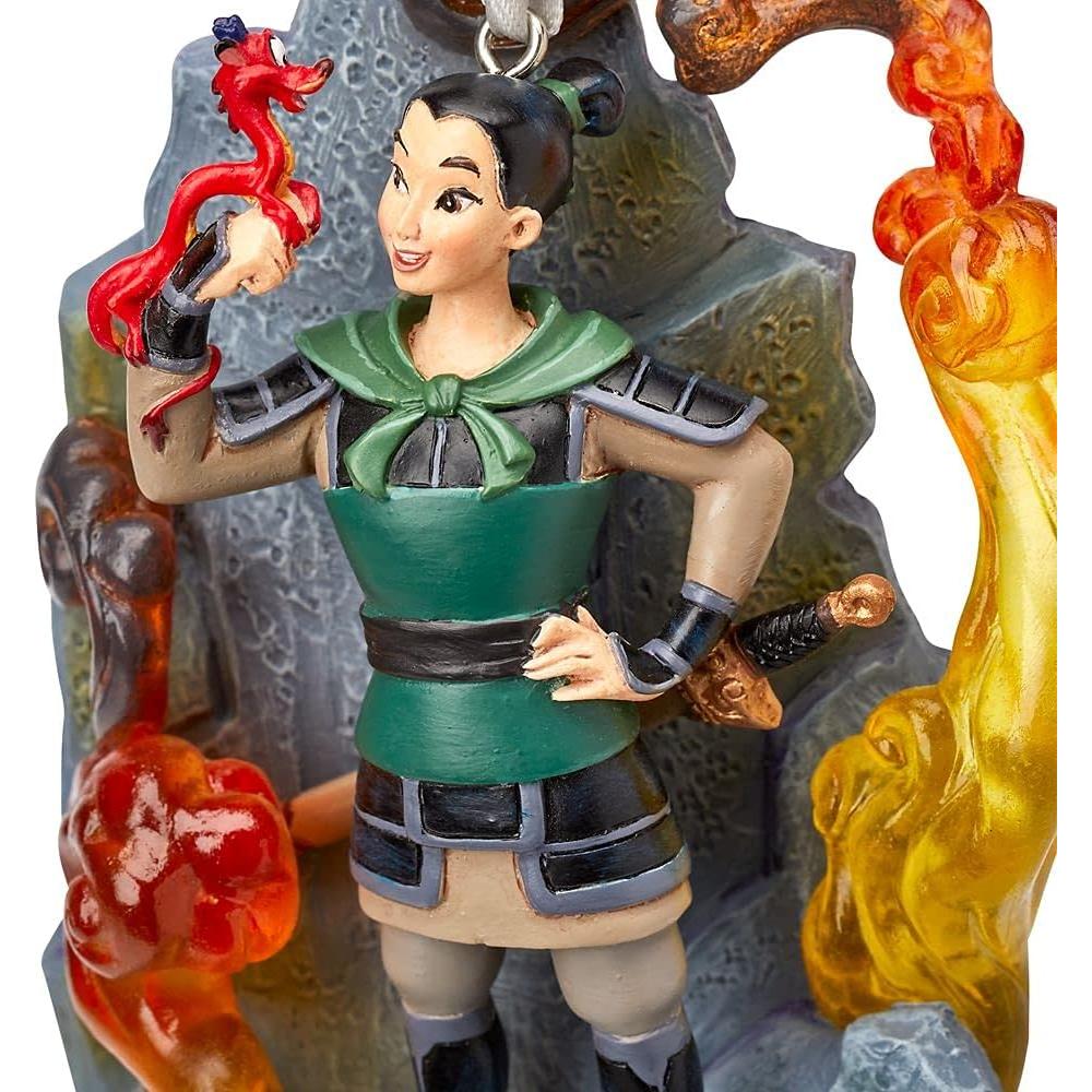 Adorno Navideño Mulan Disney Sketchbook 16.1x13 cm