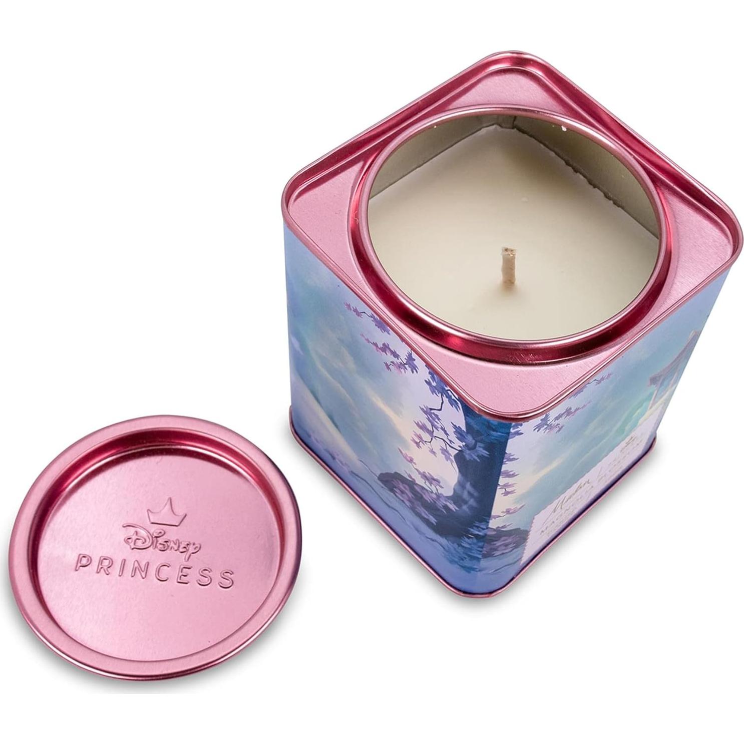 Vela Aromática en Lata de Té Disney Mulan 300g Flor de Magnolia