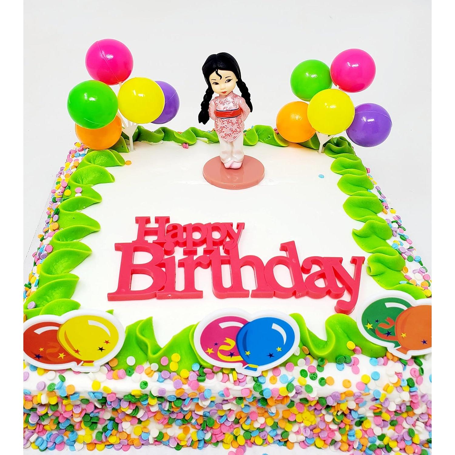 Juego de Decoración de Pastel Mulan 7 Piezas MT