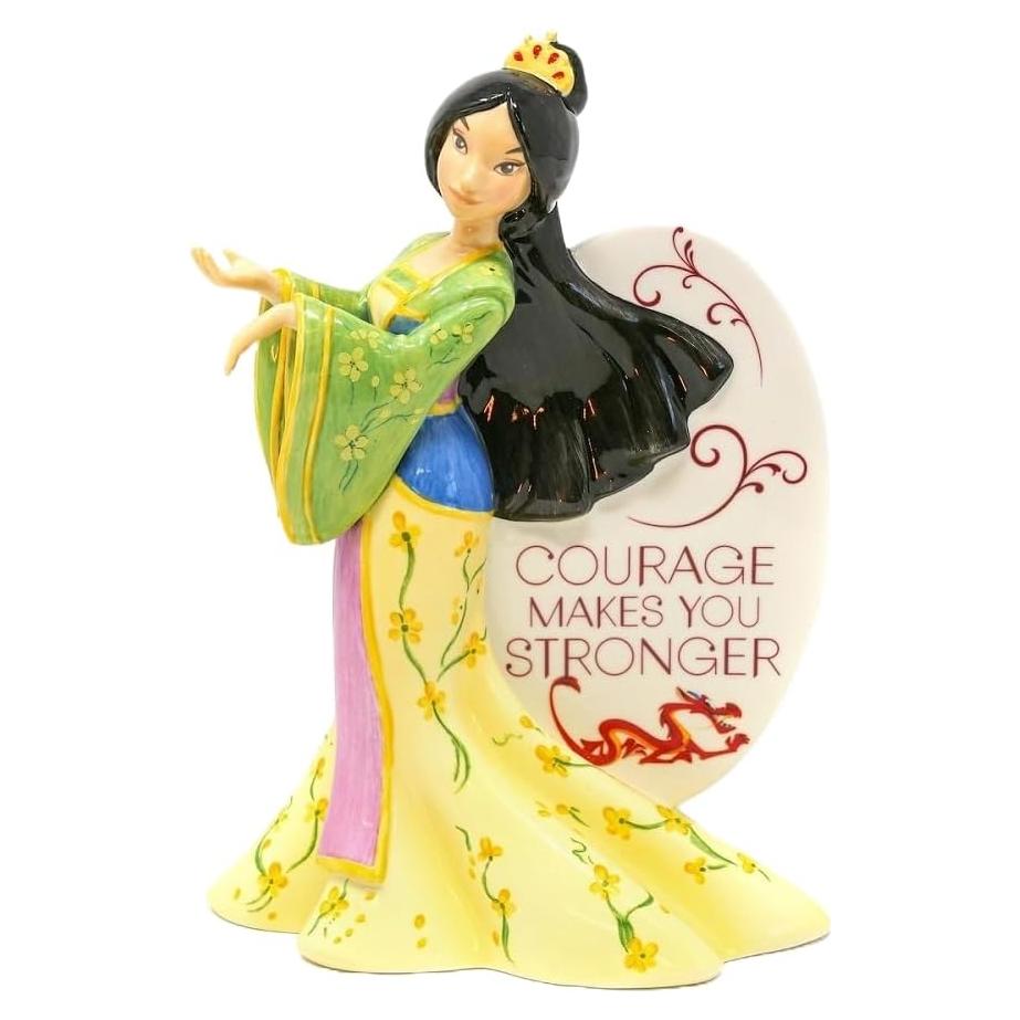Figurita de Porcelana Disney Mulan 16x11 cm Multicolor