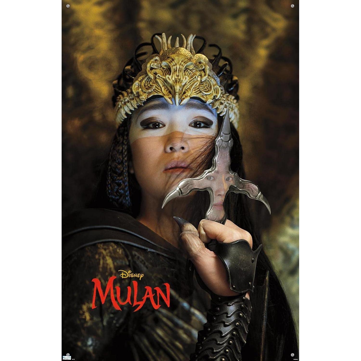 Póster de Pared Disney Mulan con Chinchetas - 86.36x56.83 cm
