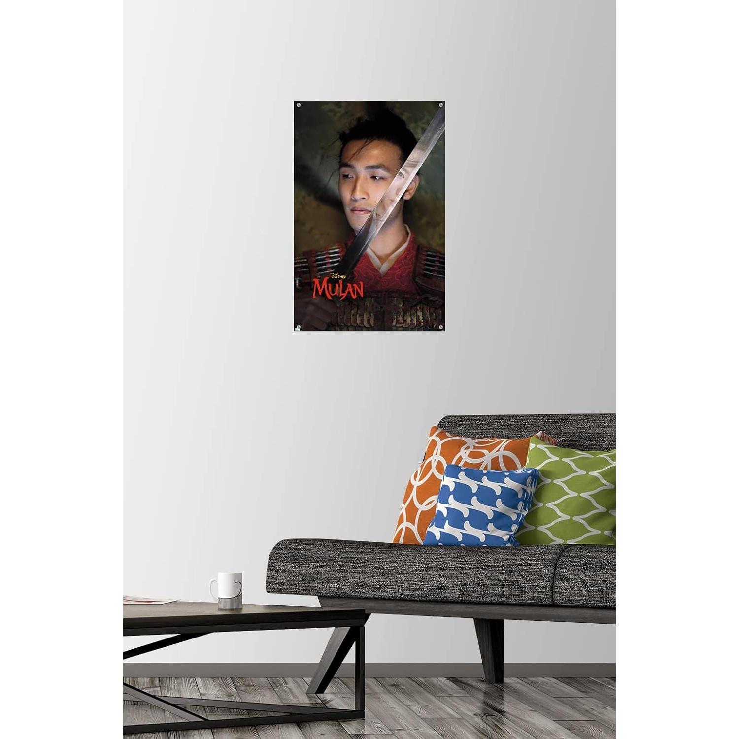 Póster de Pared Disney Mulan Chen Honghui 56.8x37.4cm