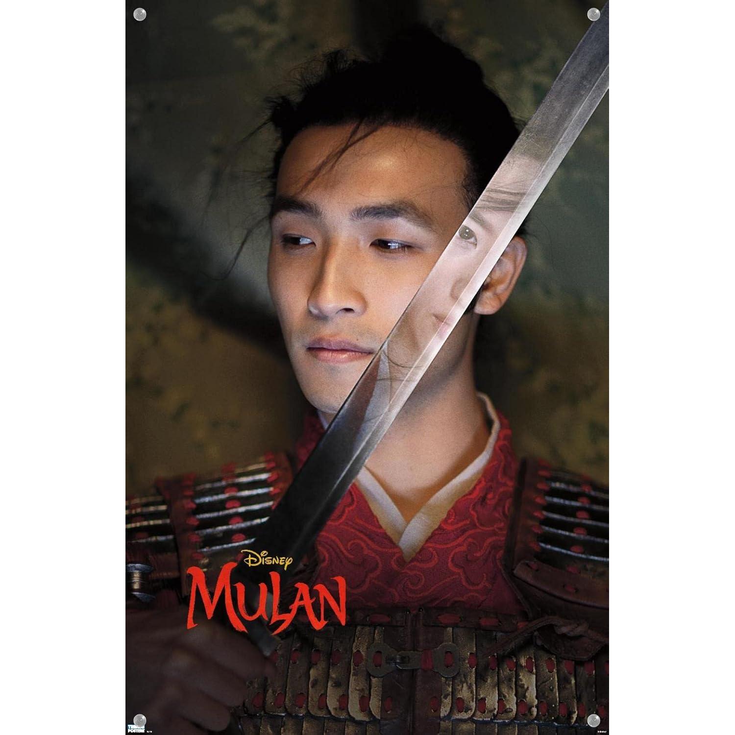 Póster de Pared Disney Mulan Chen Honghui 56.8x37.4cm