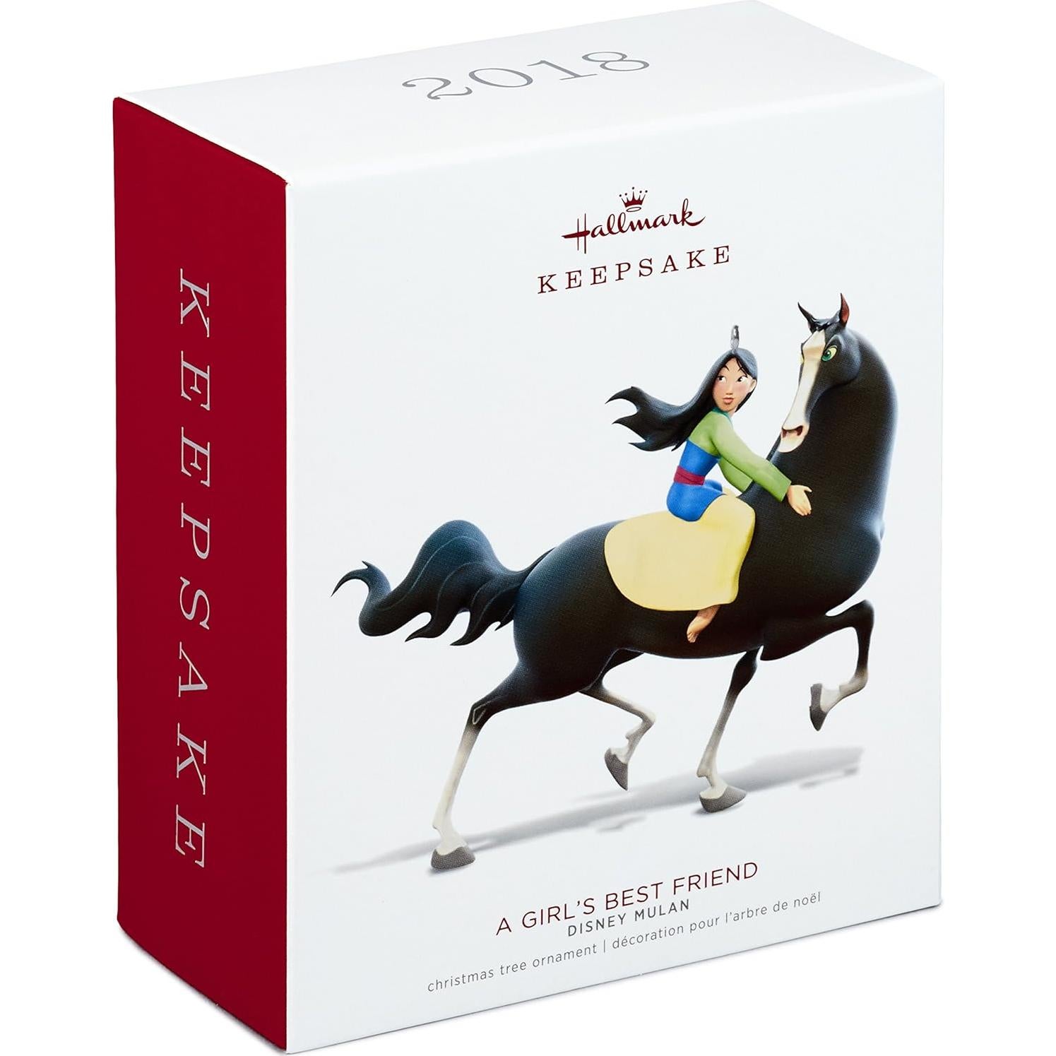 Adorno Navideño Hallmark Keepsake 2018 Mulan 10.36x8.89 cm