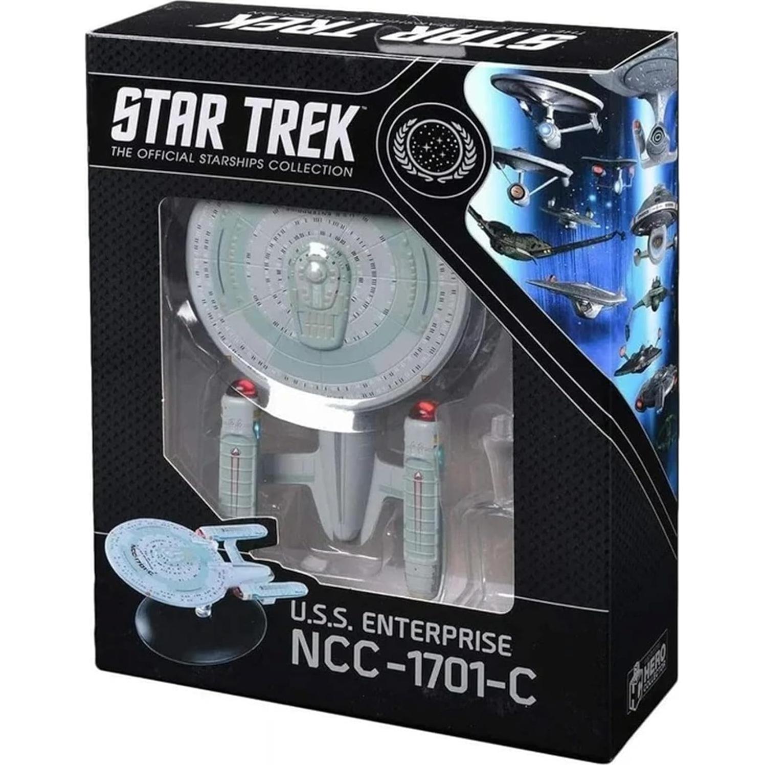 Modelo U.S.S. Enterprise NCC-1701-C Eaglemoss Star Trek
