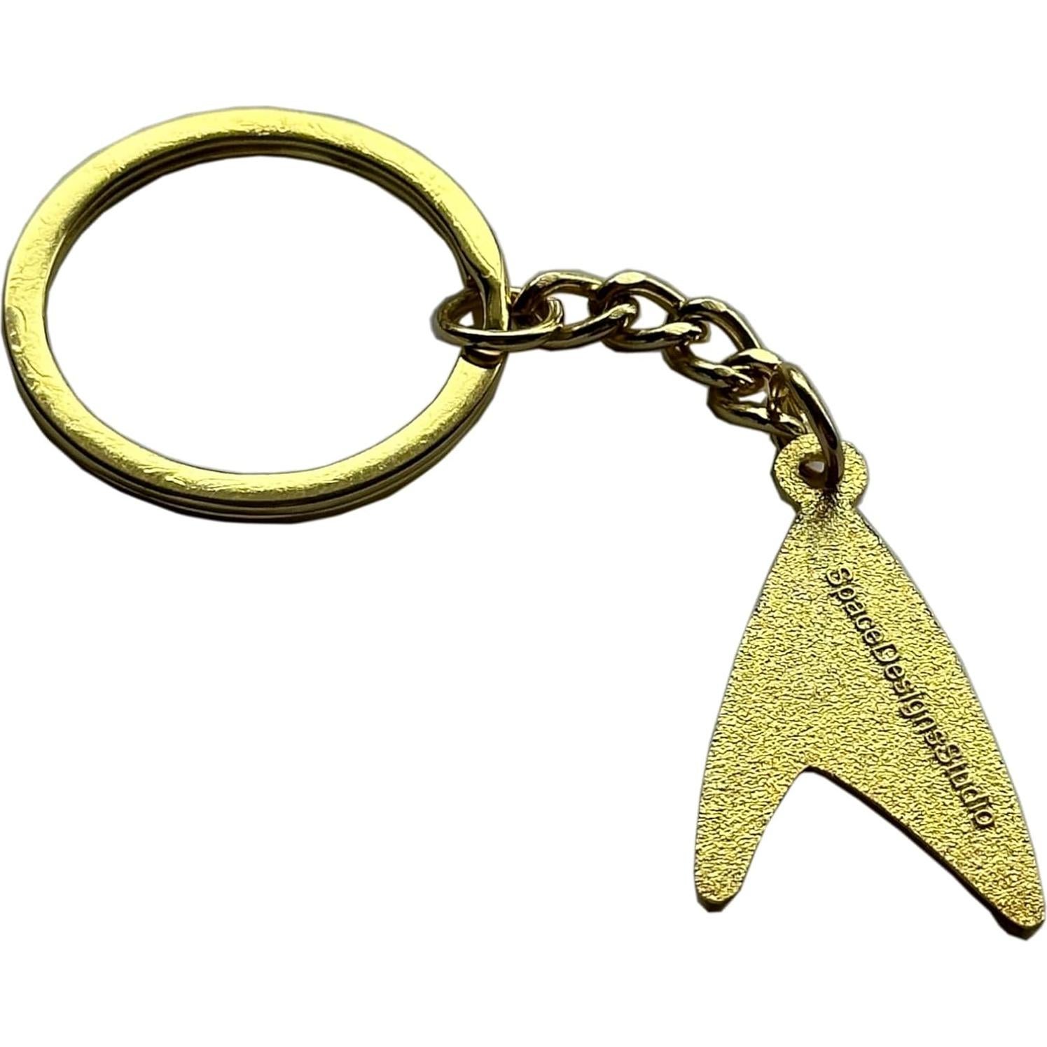 Llave personalizada Star Trek Insignia de Comando 3.81x5.08cm