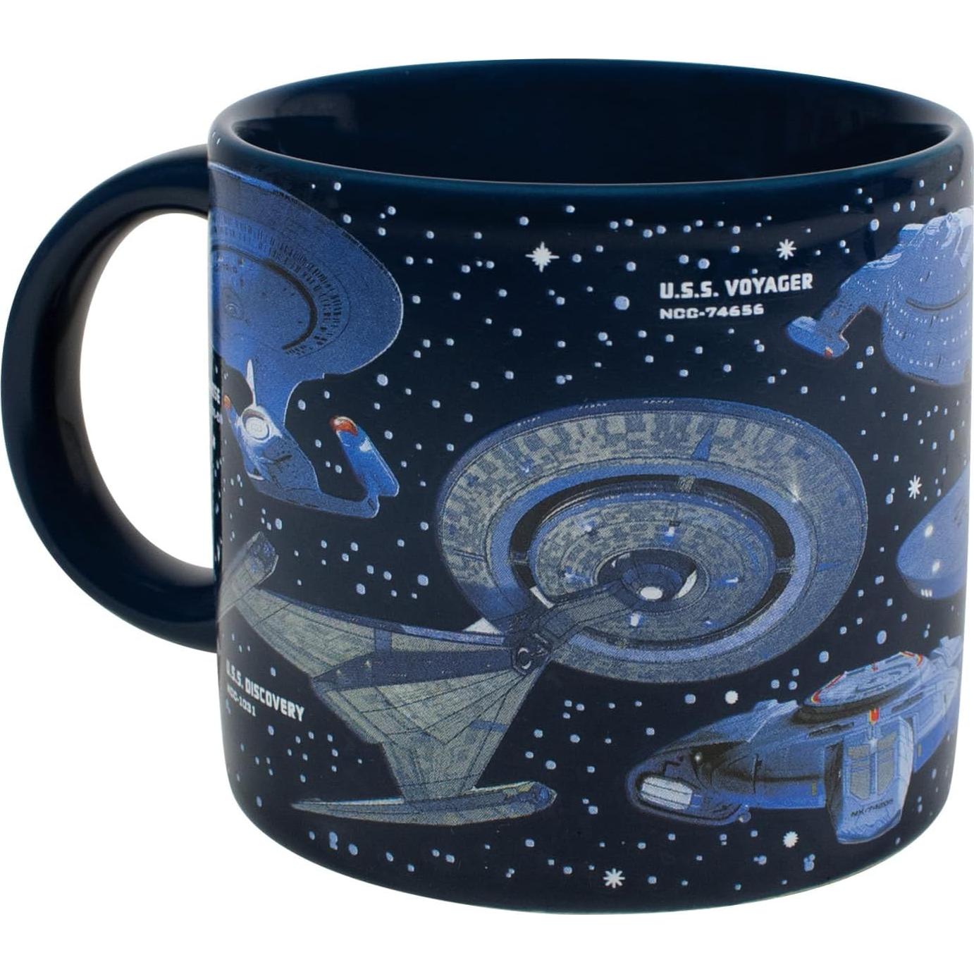 Taza de Cerámica Star Trek La Guilda 14 oz - Regalo Divertido
