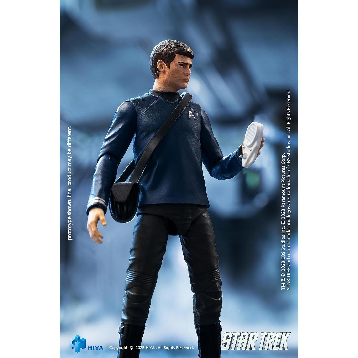 Figura de acción Dr. McCoy Hiya Toys 10.5 cm Star Trek 2009