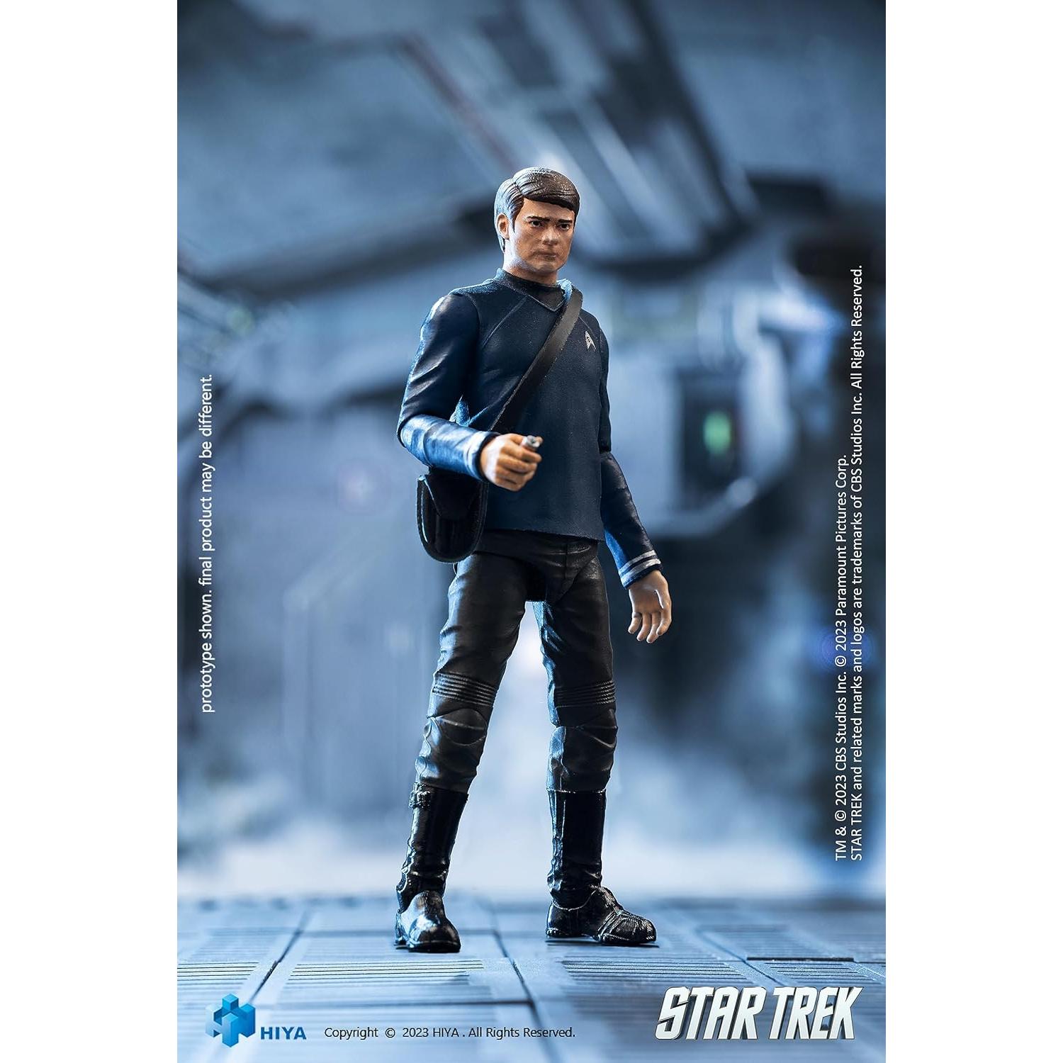 Figura de acción Dr. McCoy Hiya Toys 10.5 cm Star Trek 2009