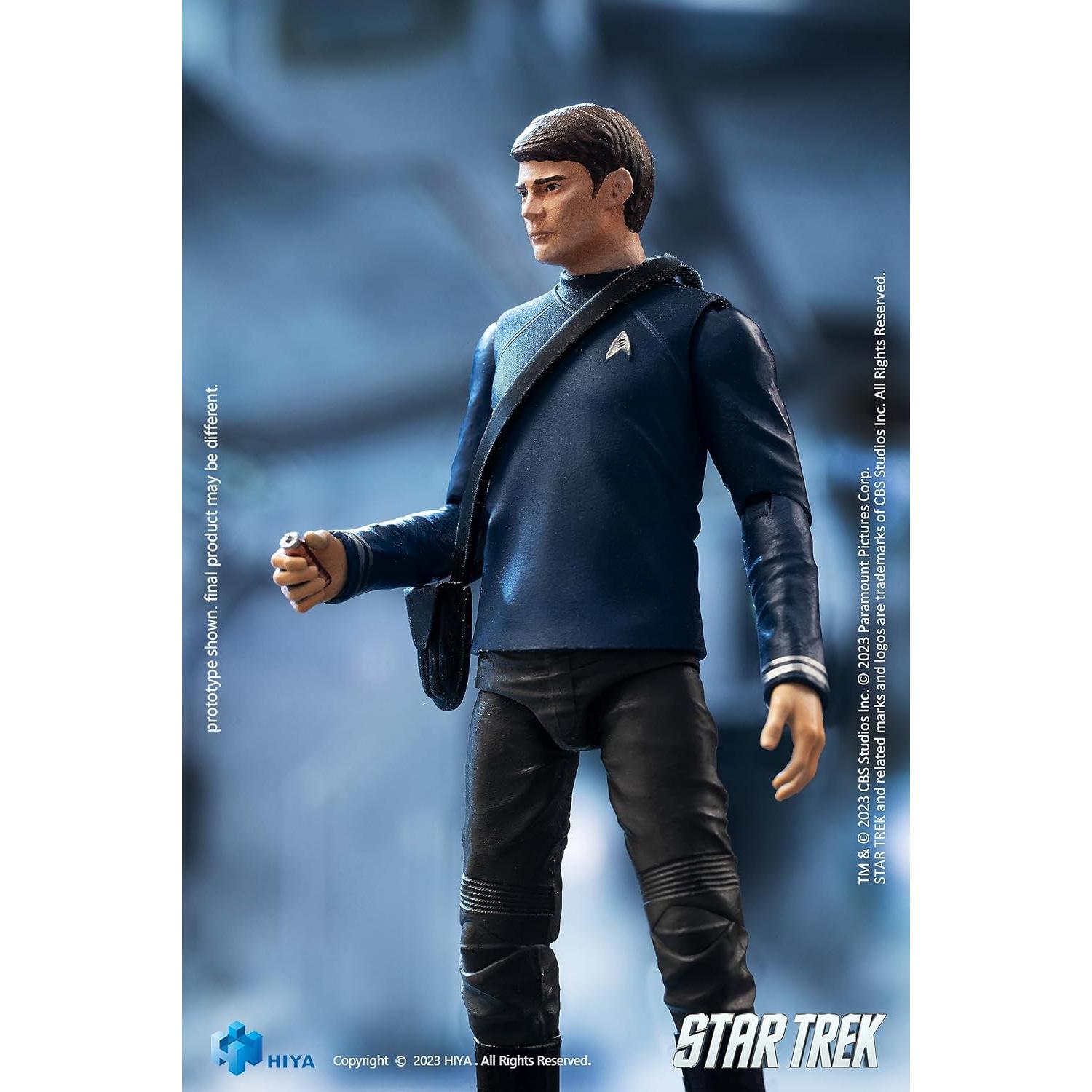 Figura de acción Dr. McCoy Hiya Toys 10.5 cm Star Trek 2009