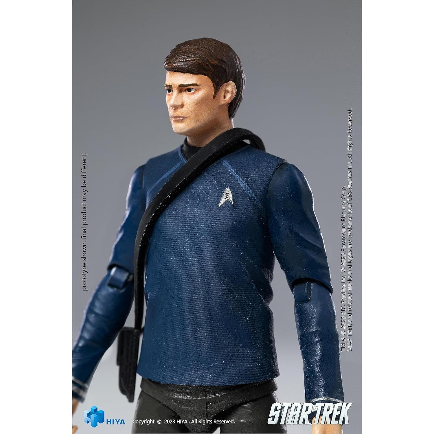 Figura de acción Dr. McCoy Hiya Toys 10.5 cm Star Trek 2009
